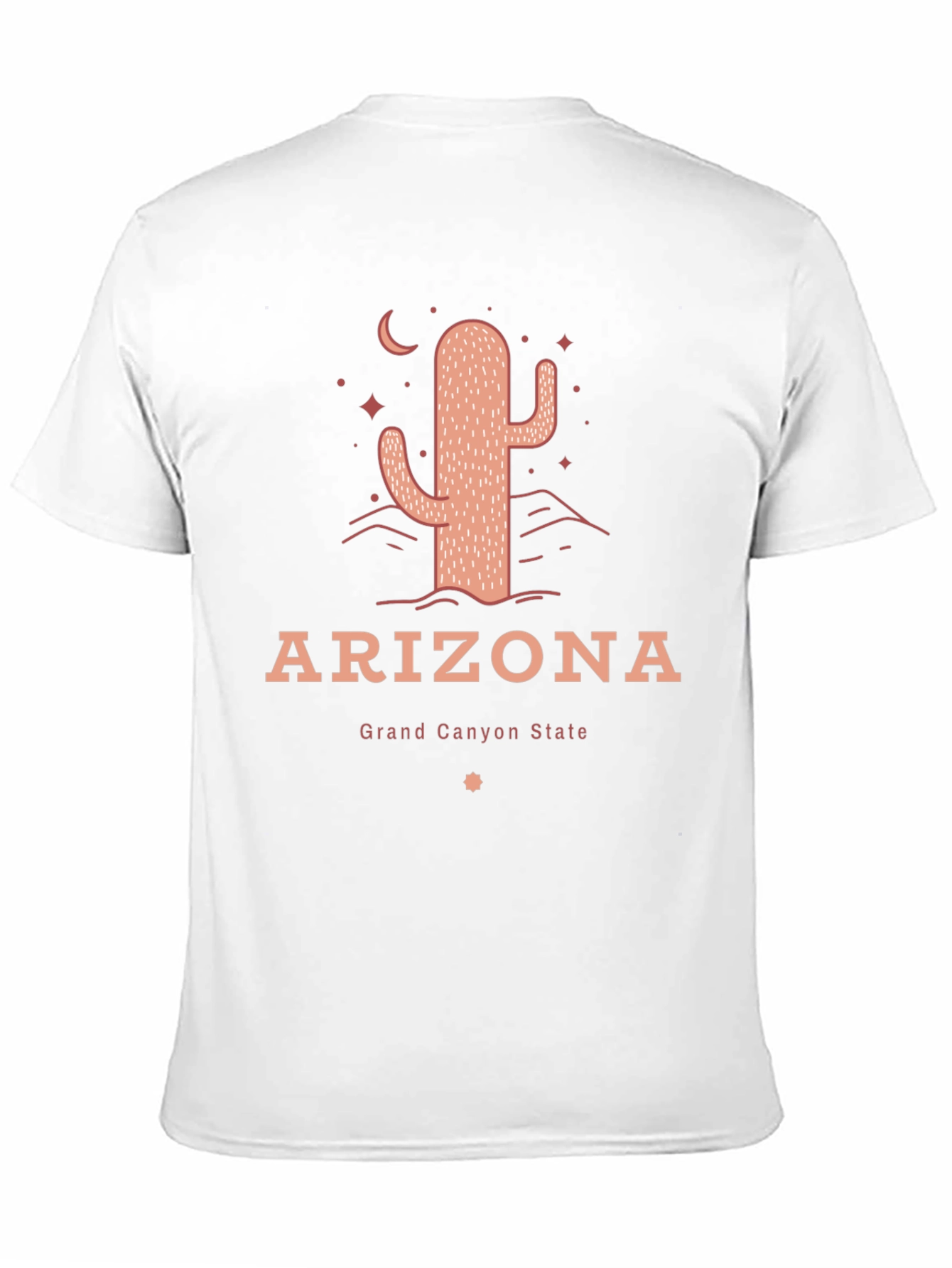 Arizona Cactus Graphic T-Shirt - Grand Canyon State