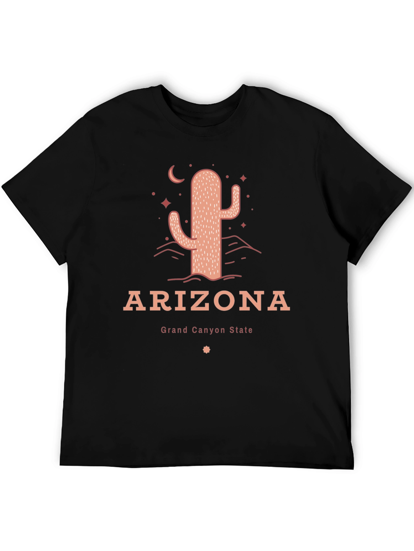 Arizona Cactus Graphic T-Shirt - Grand Canyon State