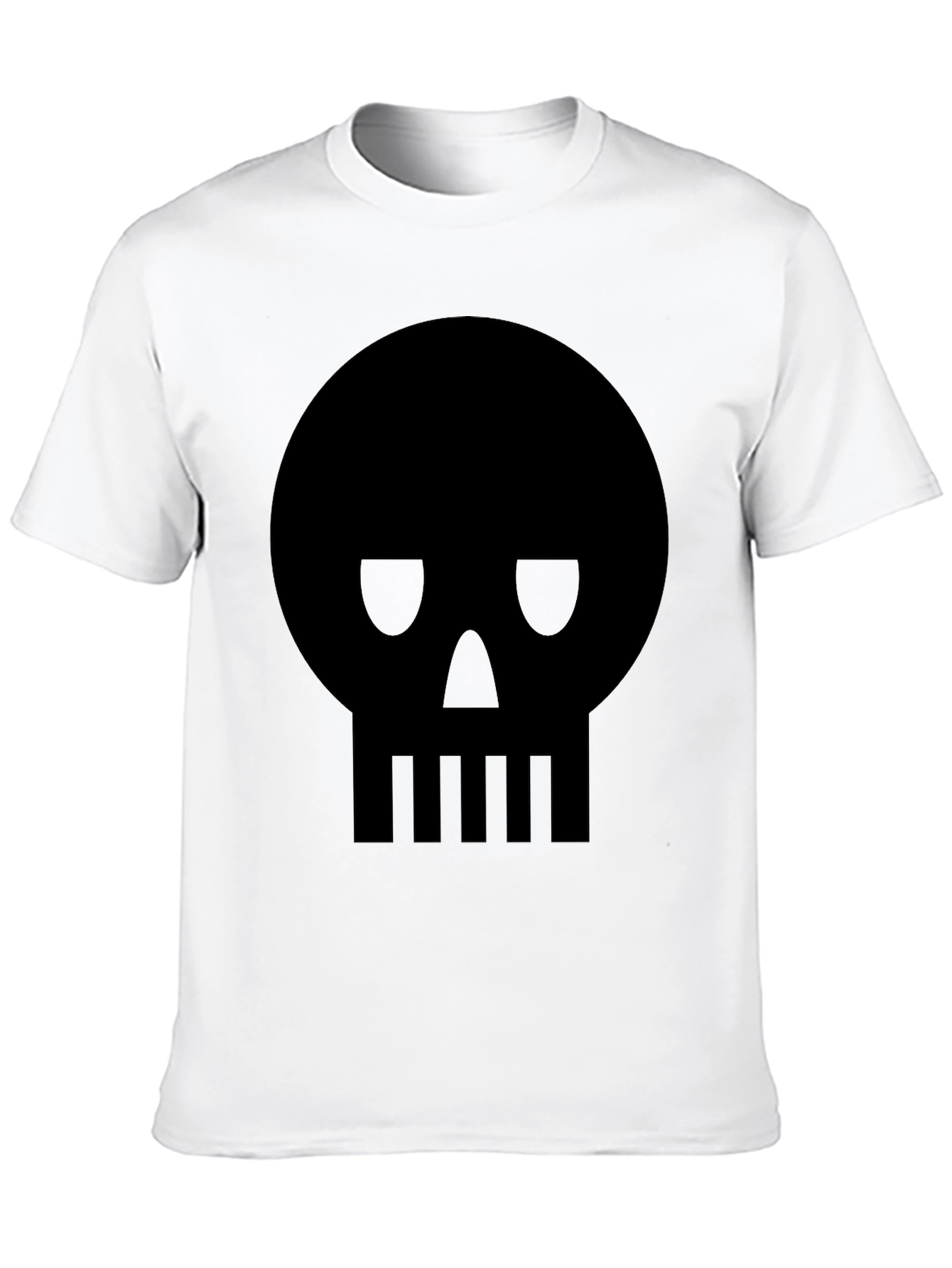 Skull Graphic Tee - Mens Black T-Shirt