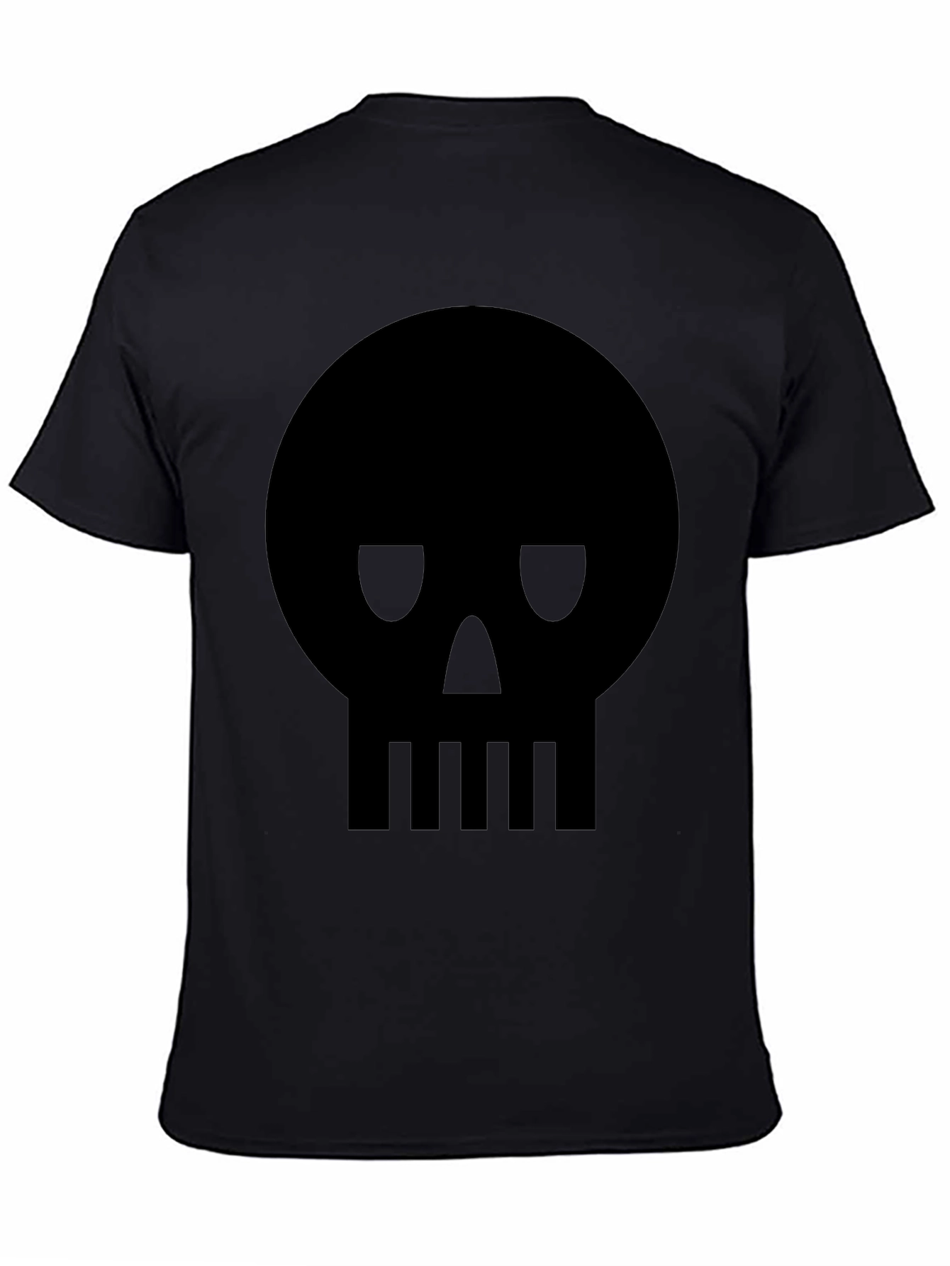 Skull Graphic Tee - Mens Black T-Shirt