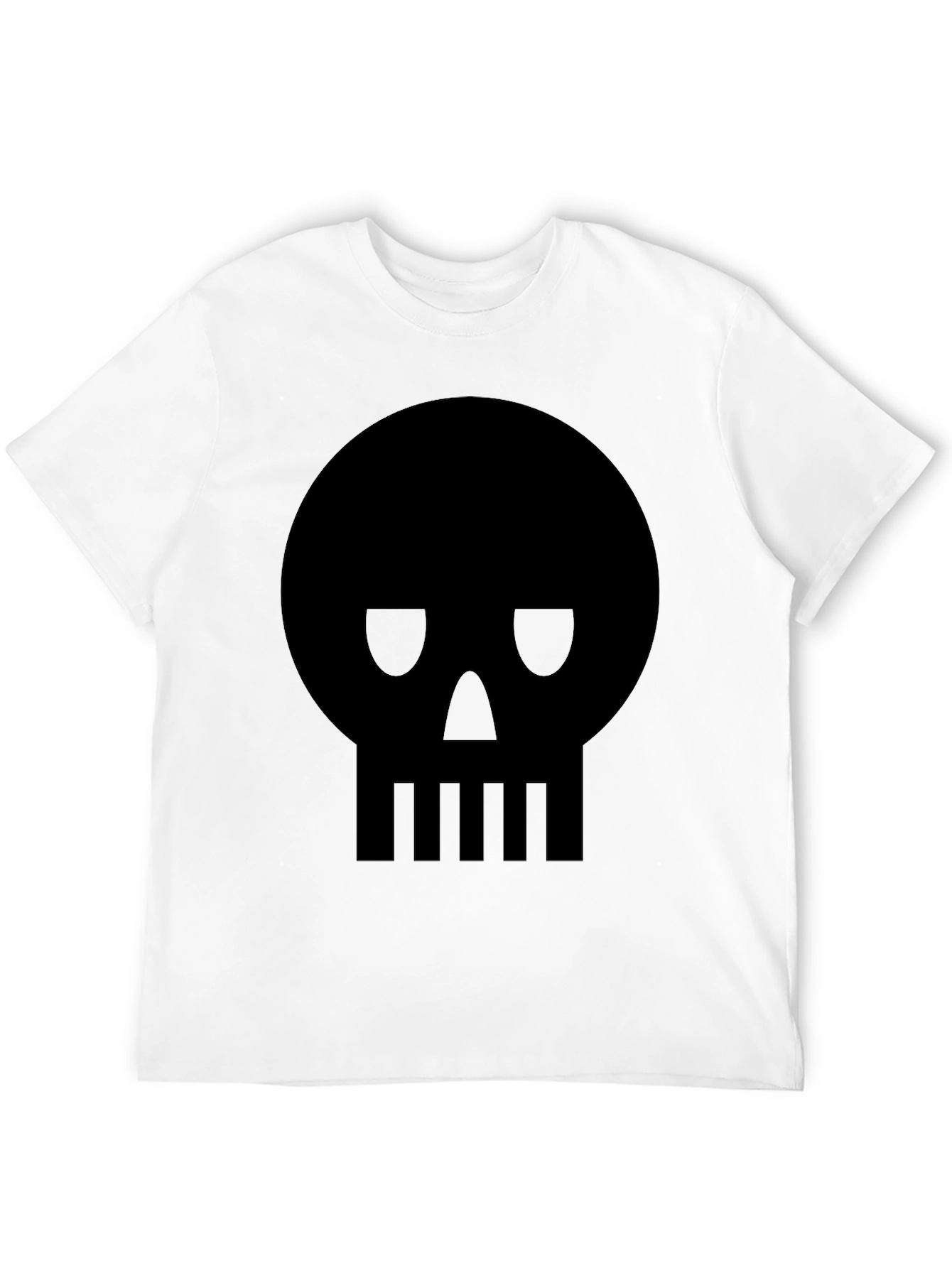 Skull Graphic Tee - Mens Black T-Shirt