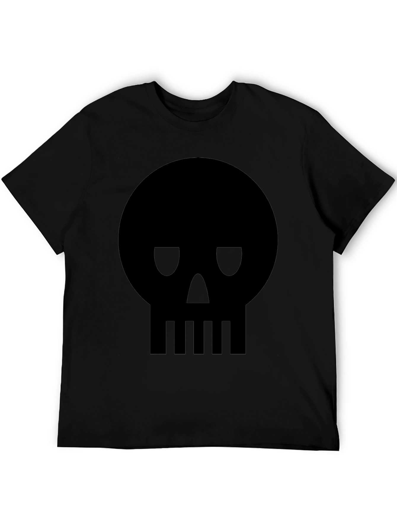 Skull Graphic Tee - Mens Black T-Shirt