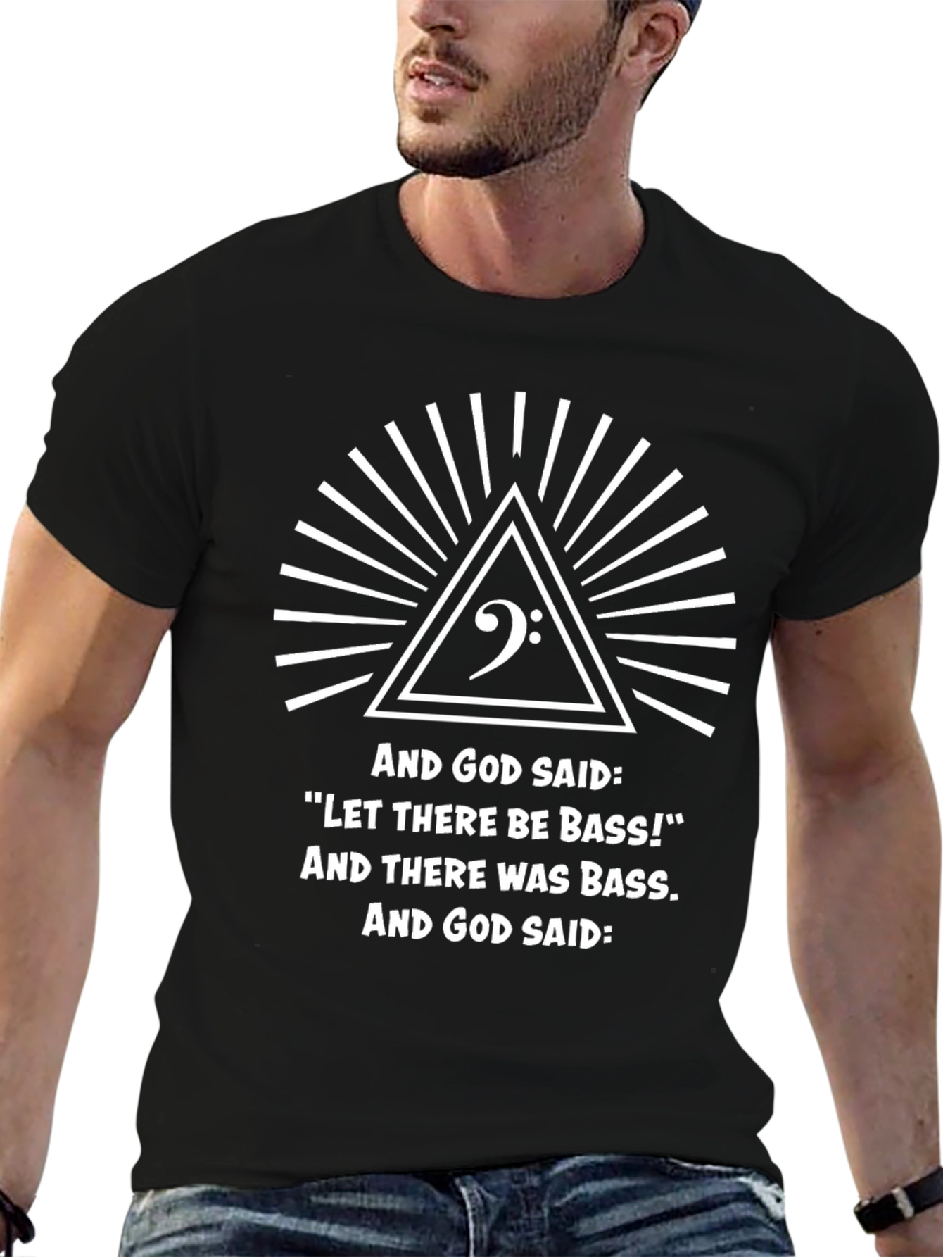 Bass Music T-Shirt - Let There Be Bass