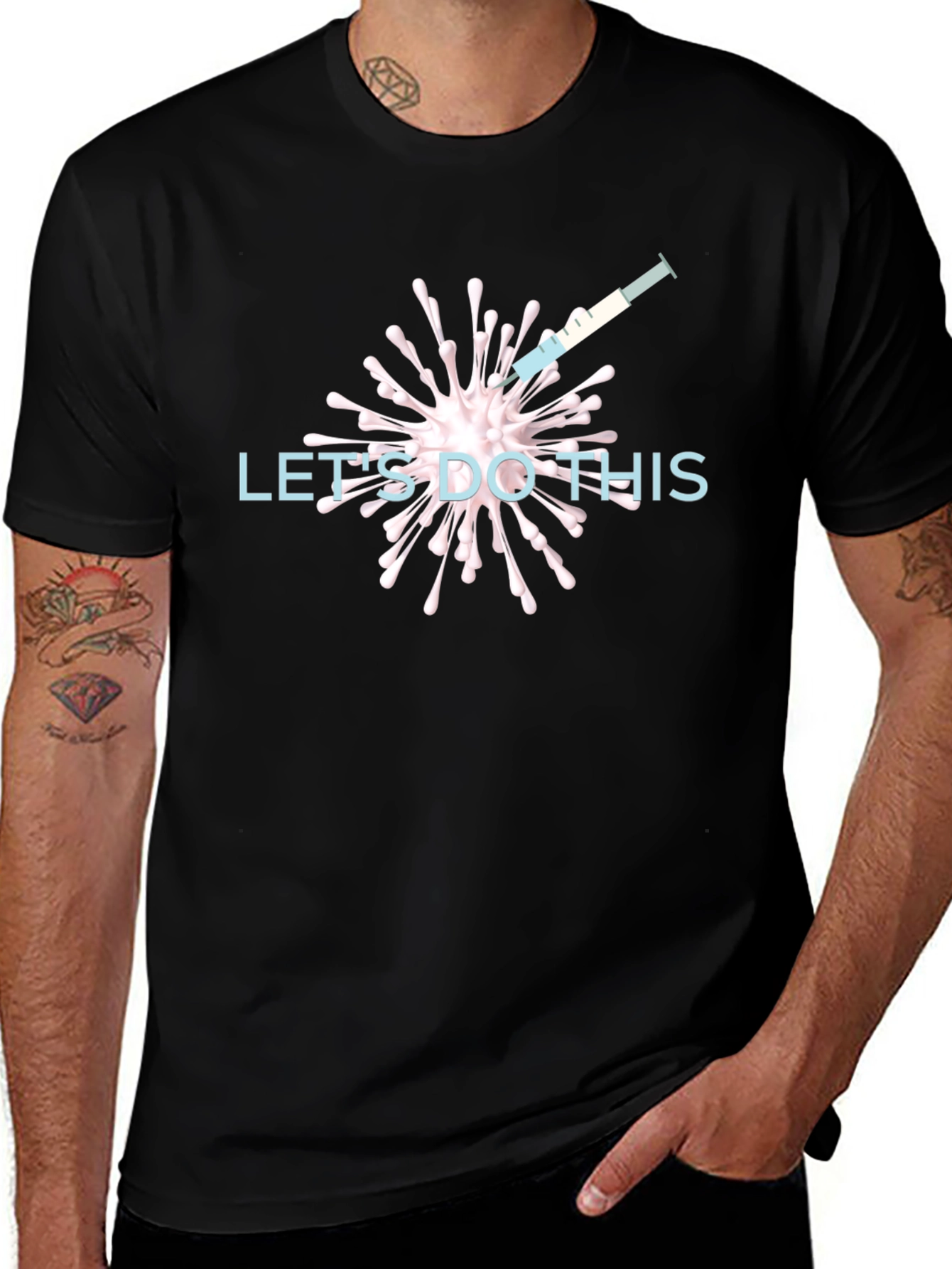 Vaccination T-Shirt - Lets Do This!