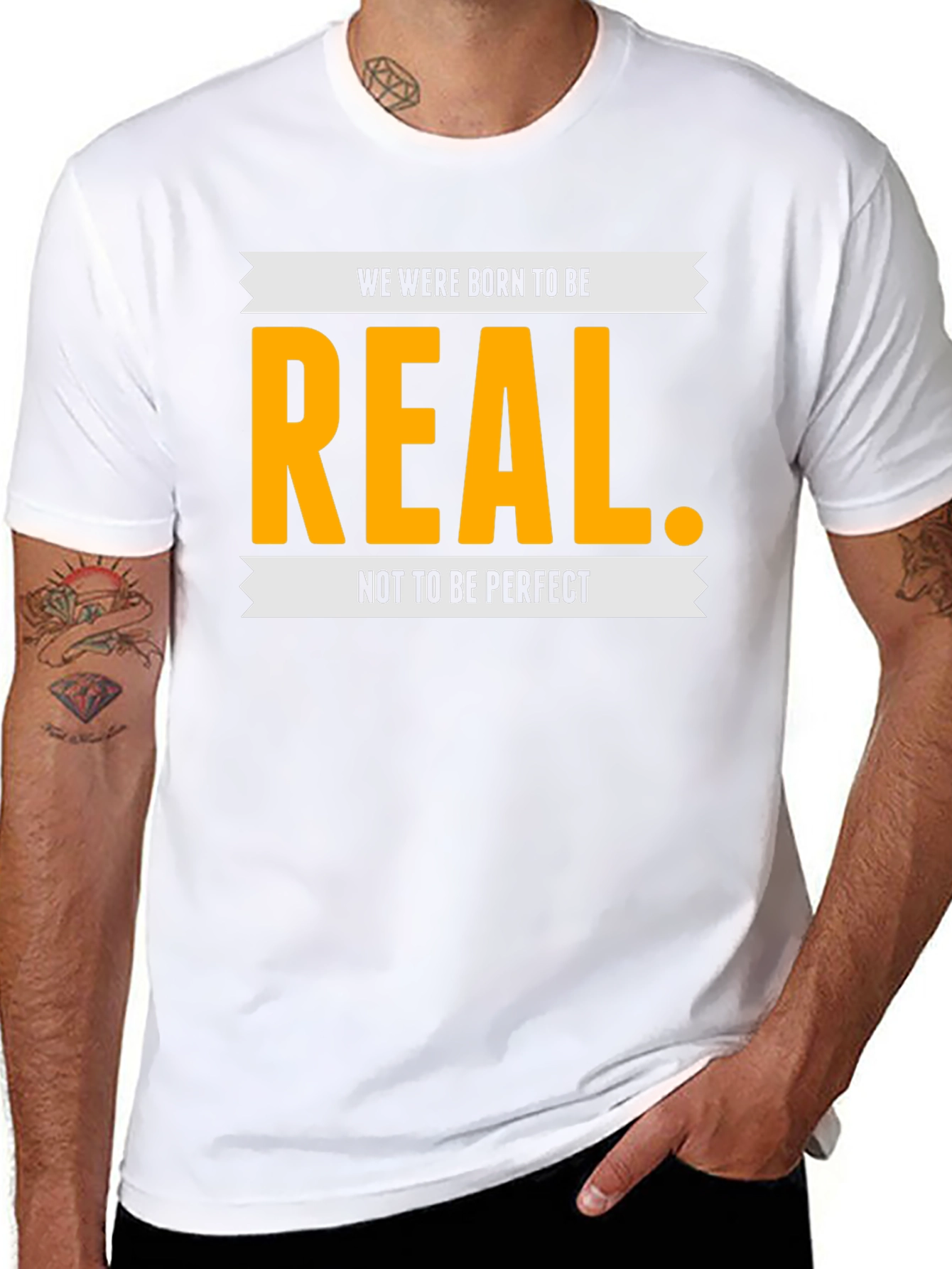 Be Real T-Shirt - Inspiring Graphic Tee