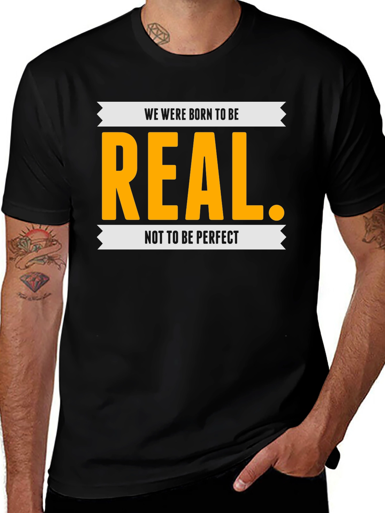 Be Real T-Shirt - Inspiring Graphic Tee