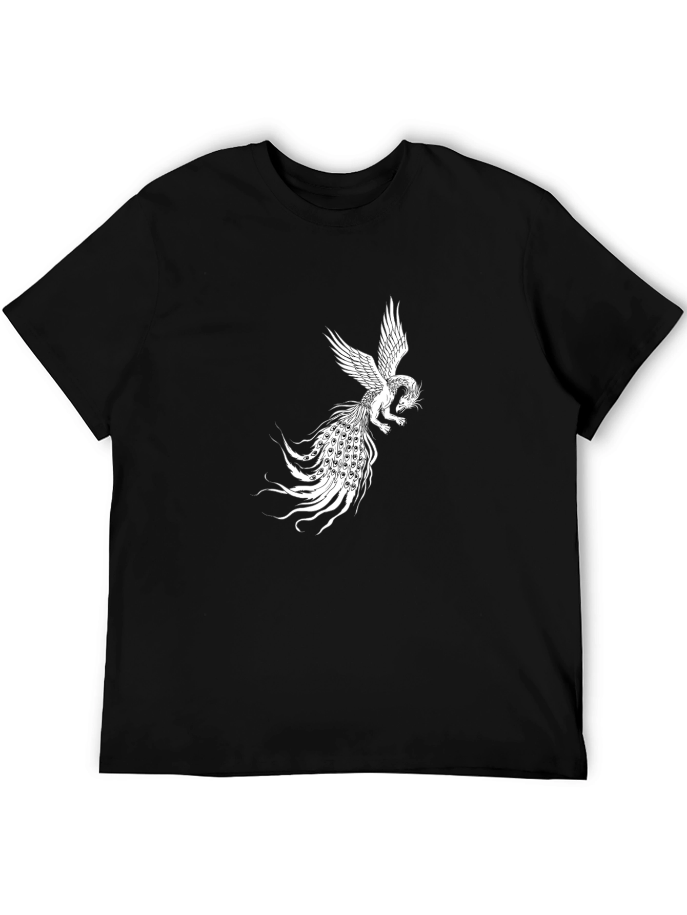 Phoenix Graphic Black T-Shirt