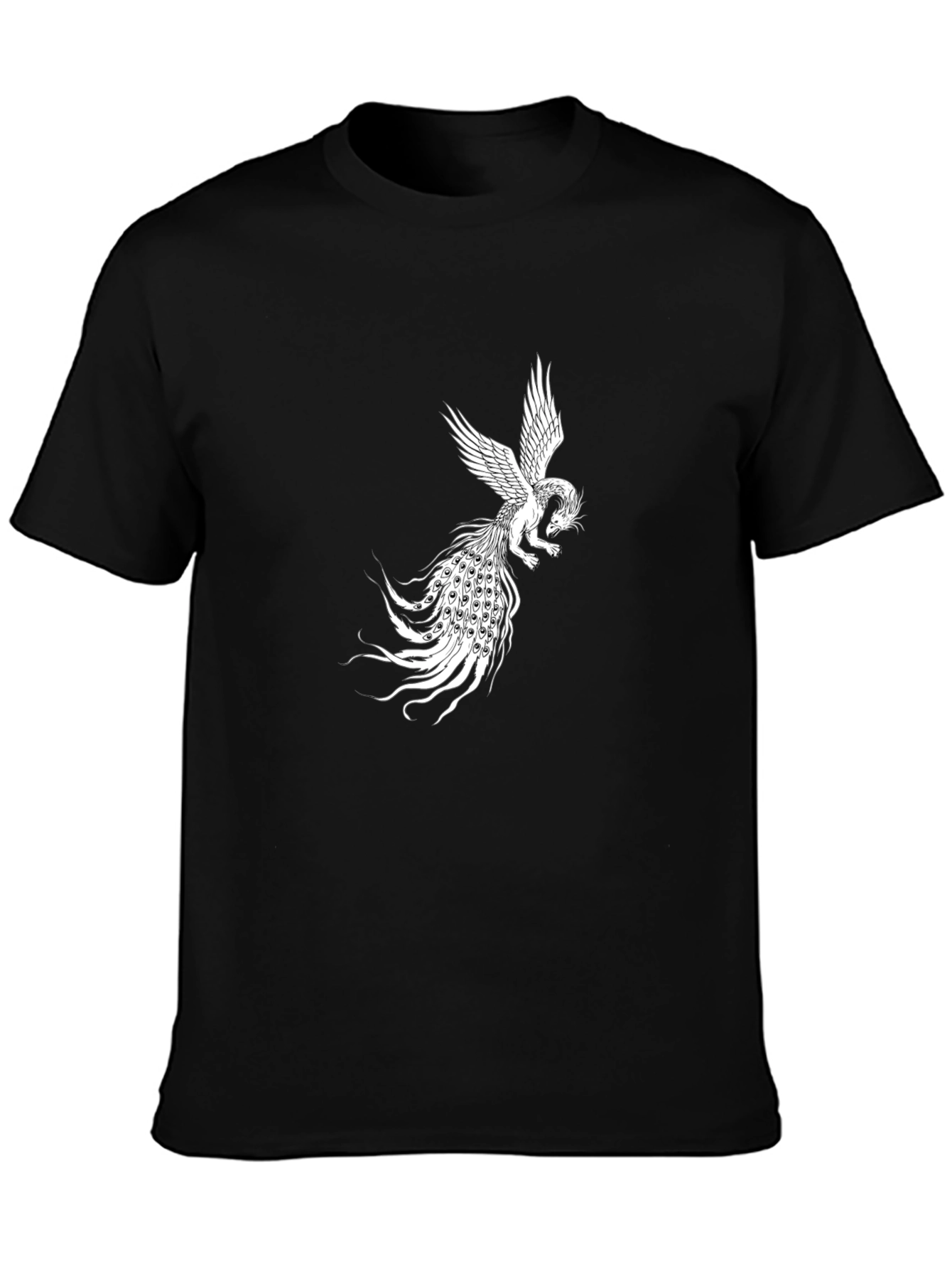 Phoenix Graphic Black T-Shirt