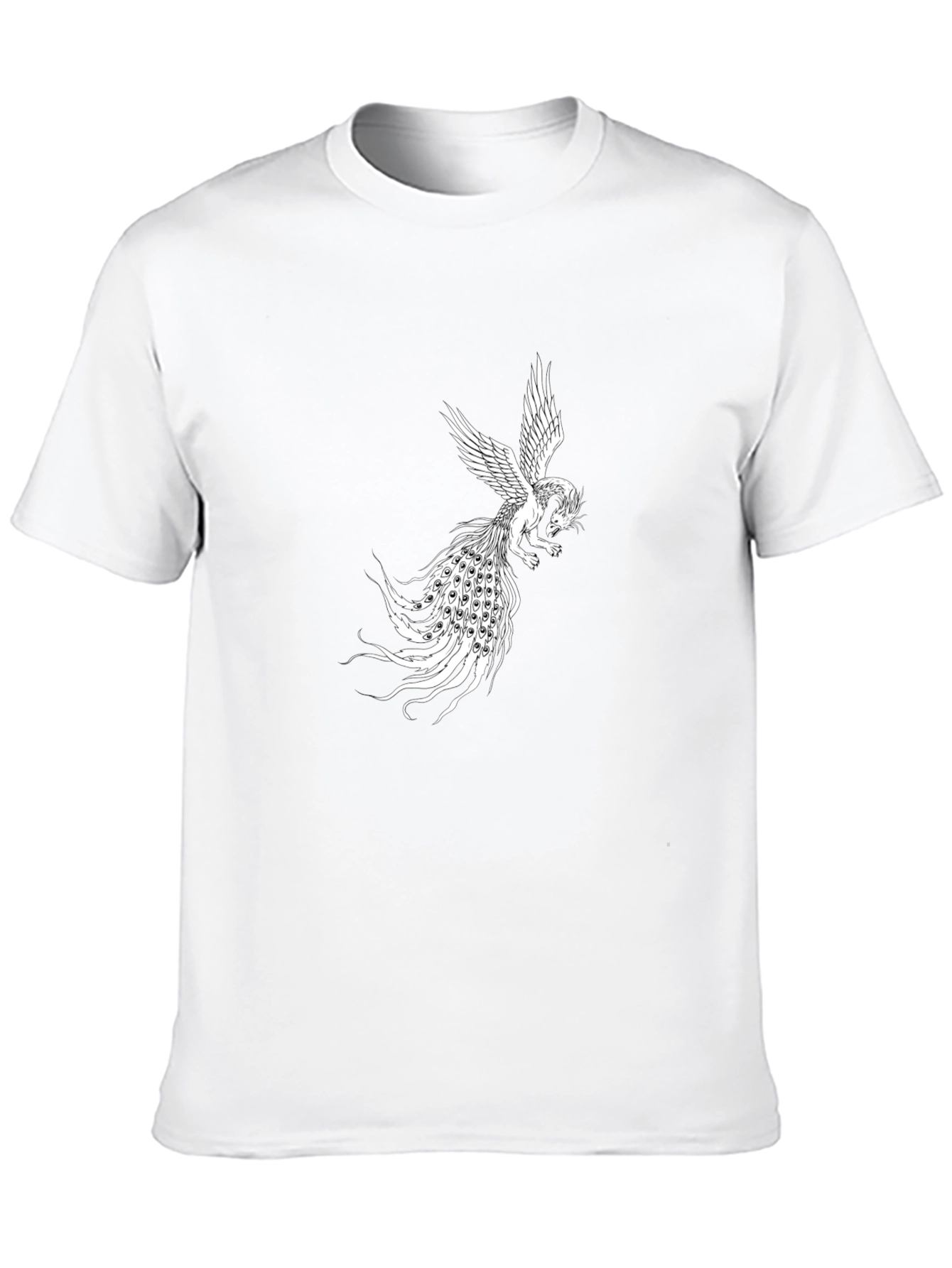 Phoenix Graphic Black T-Shirt