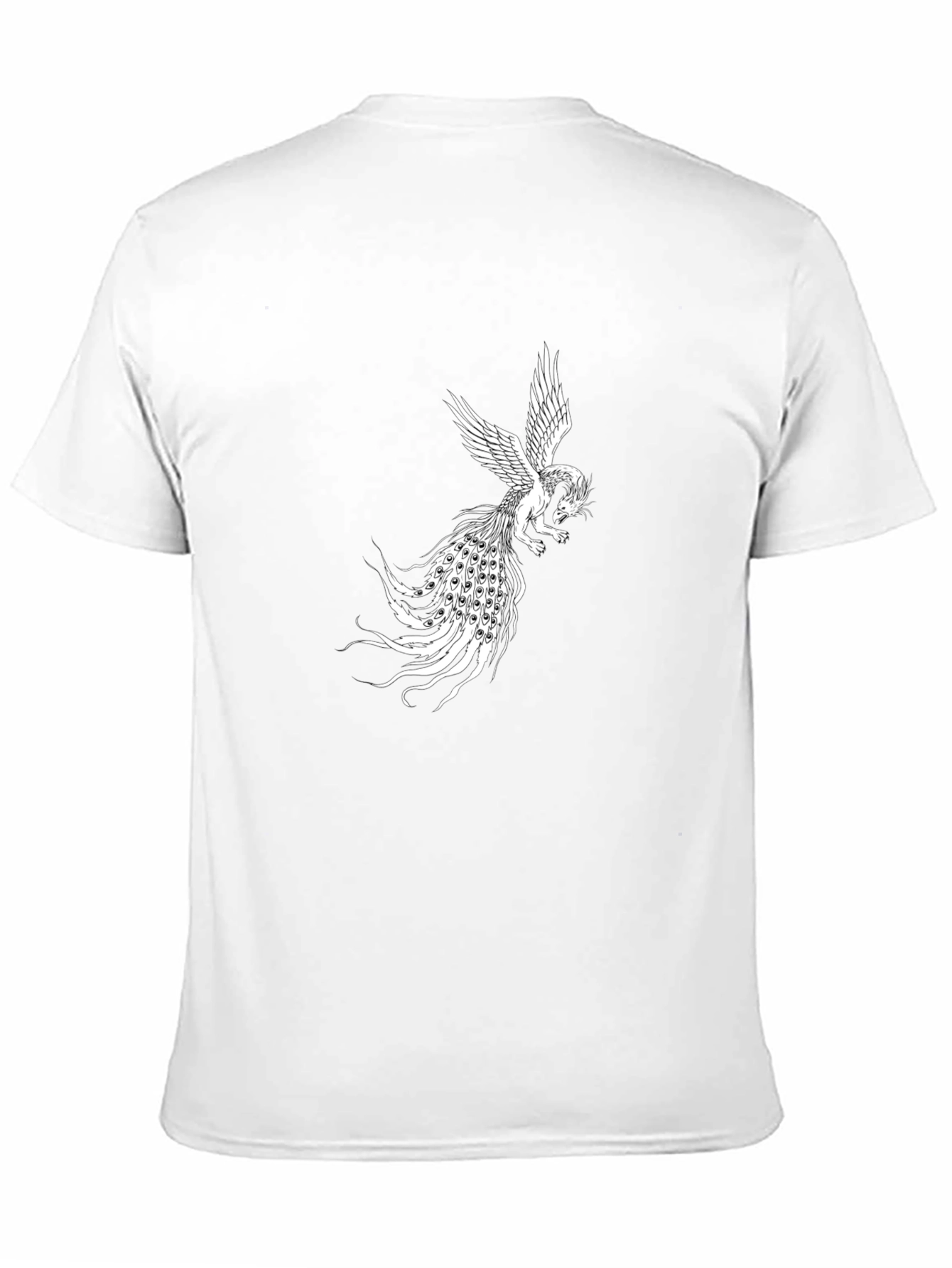 Phoenix Graphic Black T-Shirt