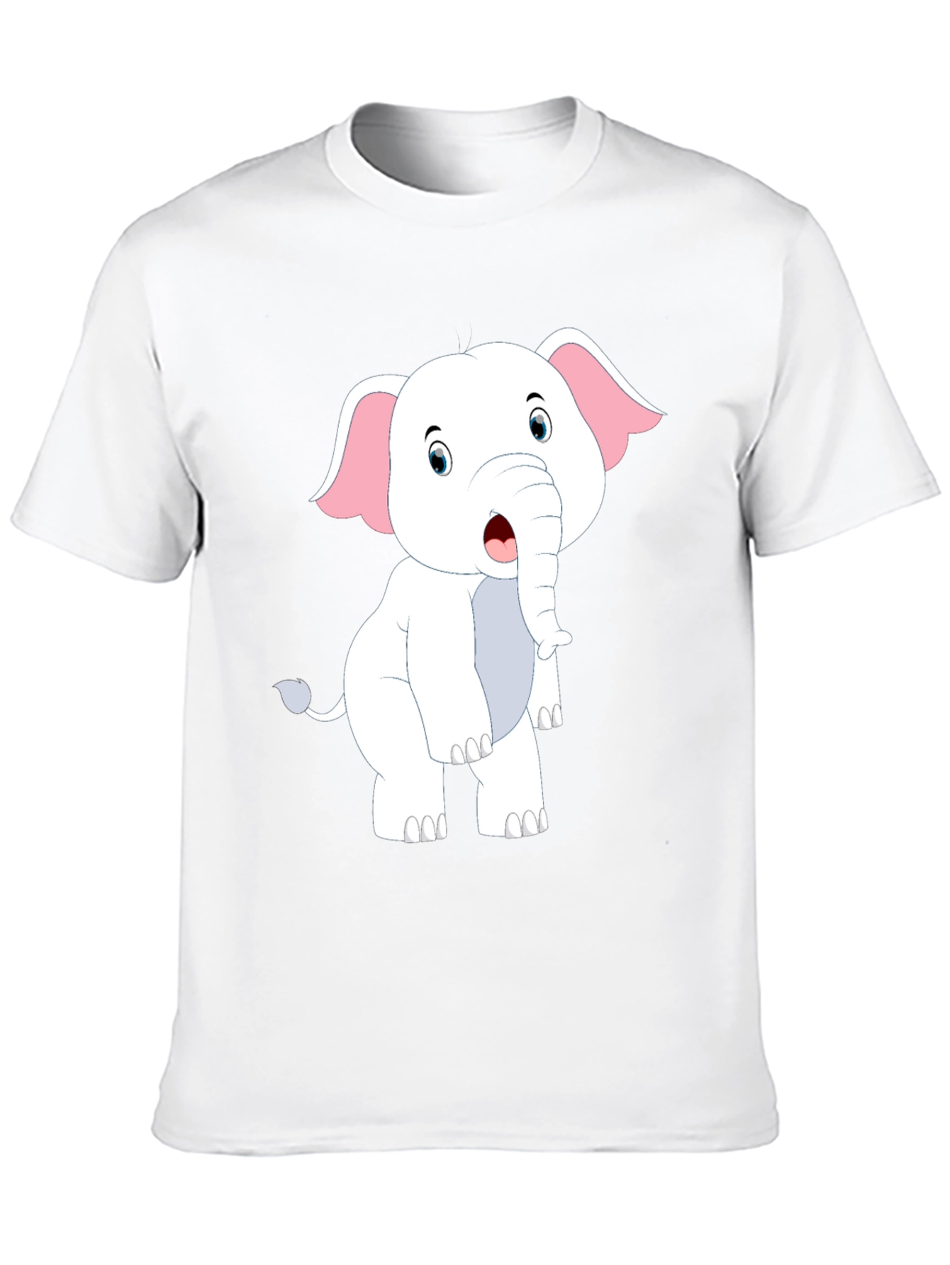 Cute Elephant Graphic T-Shirt - Fun Animal Tee