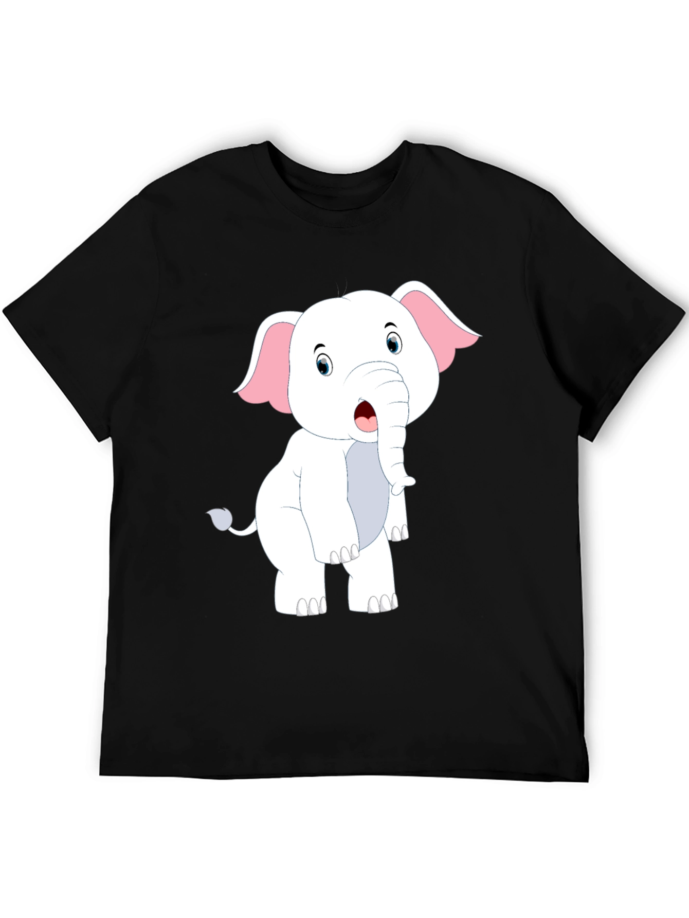 Cute Elephant Graphic T-Shirt - Fun Animal Tee