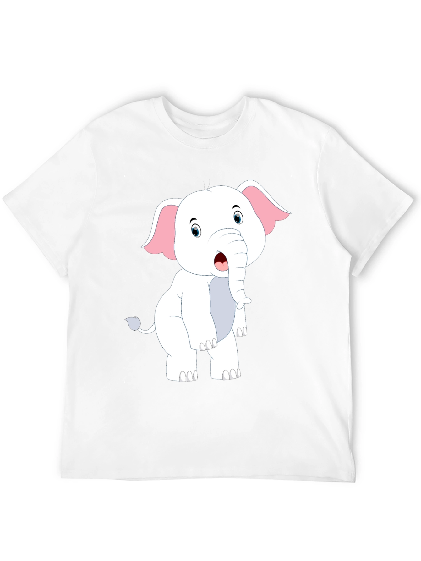 Cute Elephant Graphic T-Shirt - Fun Animal Tee