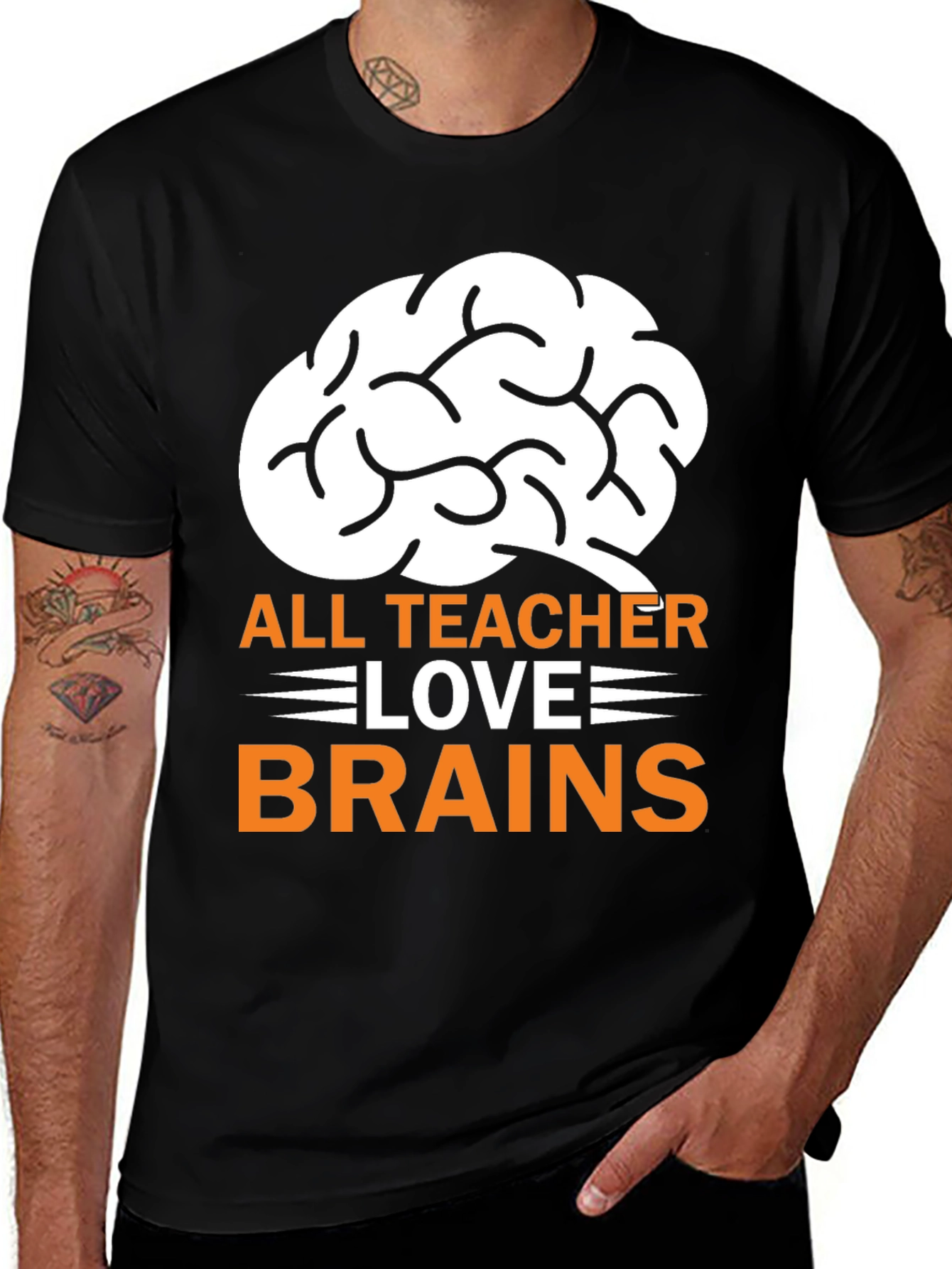 All Teachers Love Brains T-Shirt