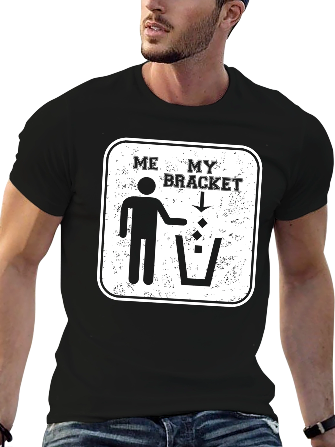 Funny March Madness T-Shirt - ME MY BRACKET