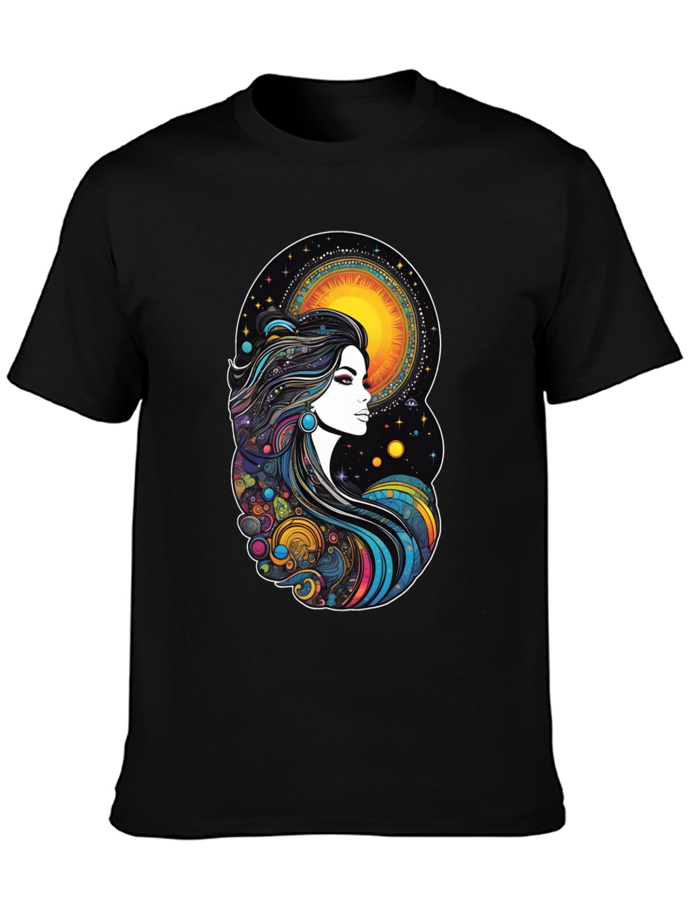 Celestial Woman Graphic T-Shirt