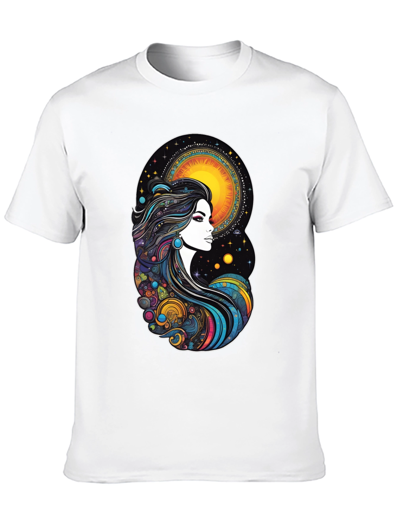 Celestial Woman Graphic T-Shirt