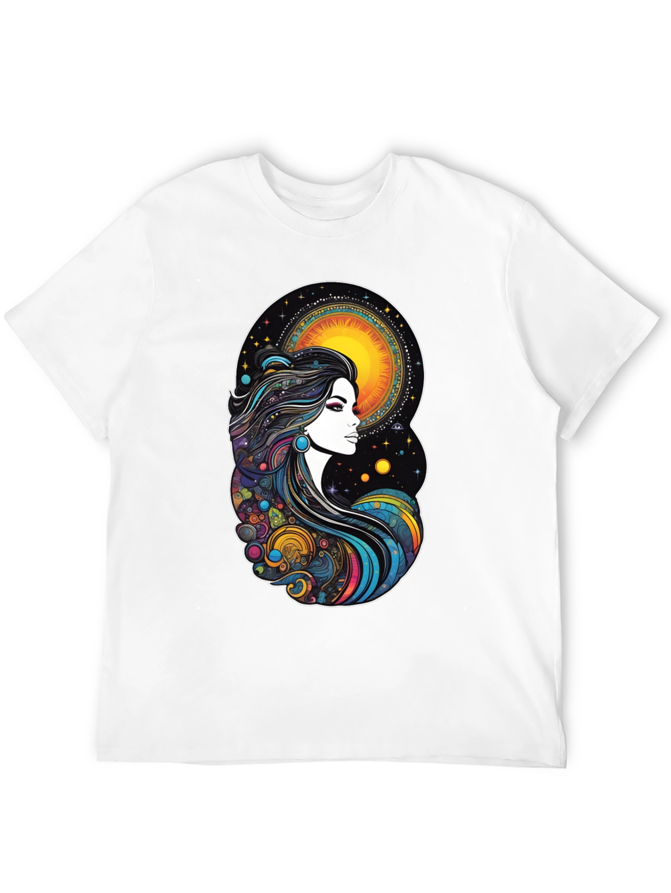 Celestial Woman Graphic T-Shirt