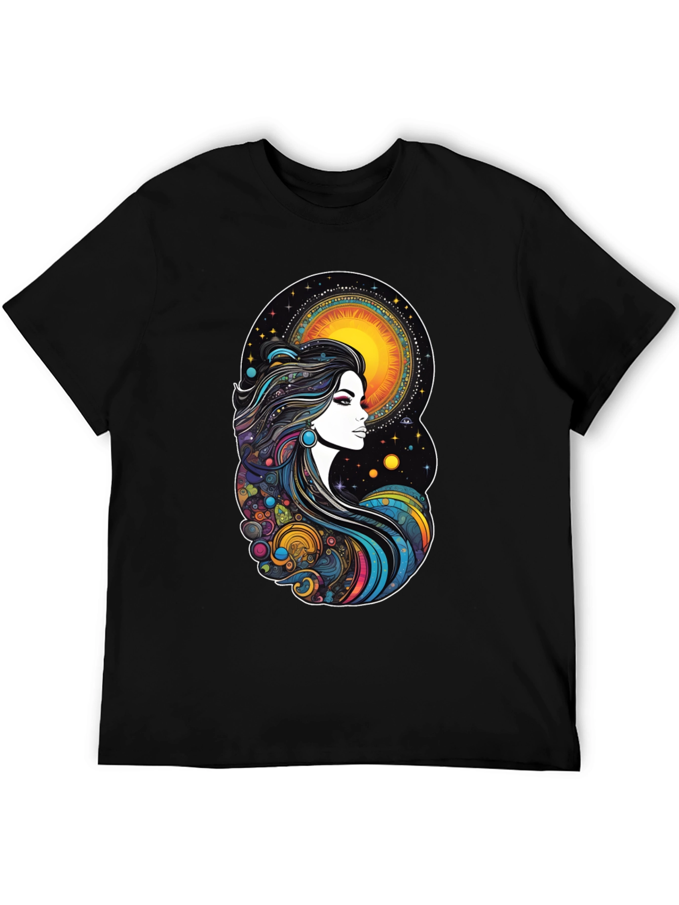 Celestial Woman Graphic T-Shirt