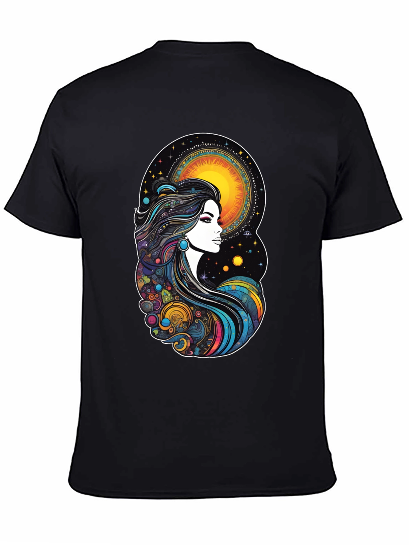 Celestial Woman Graphic T-Shirt