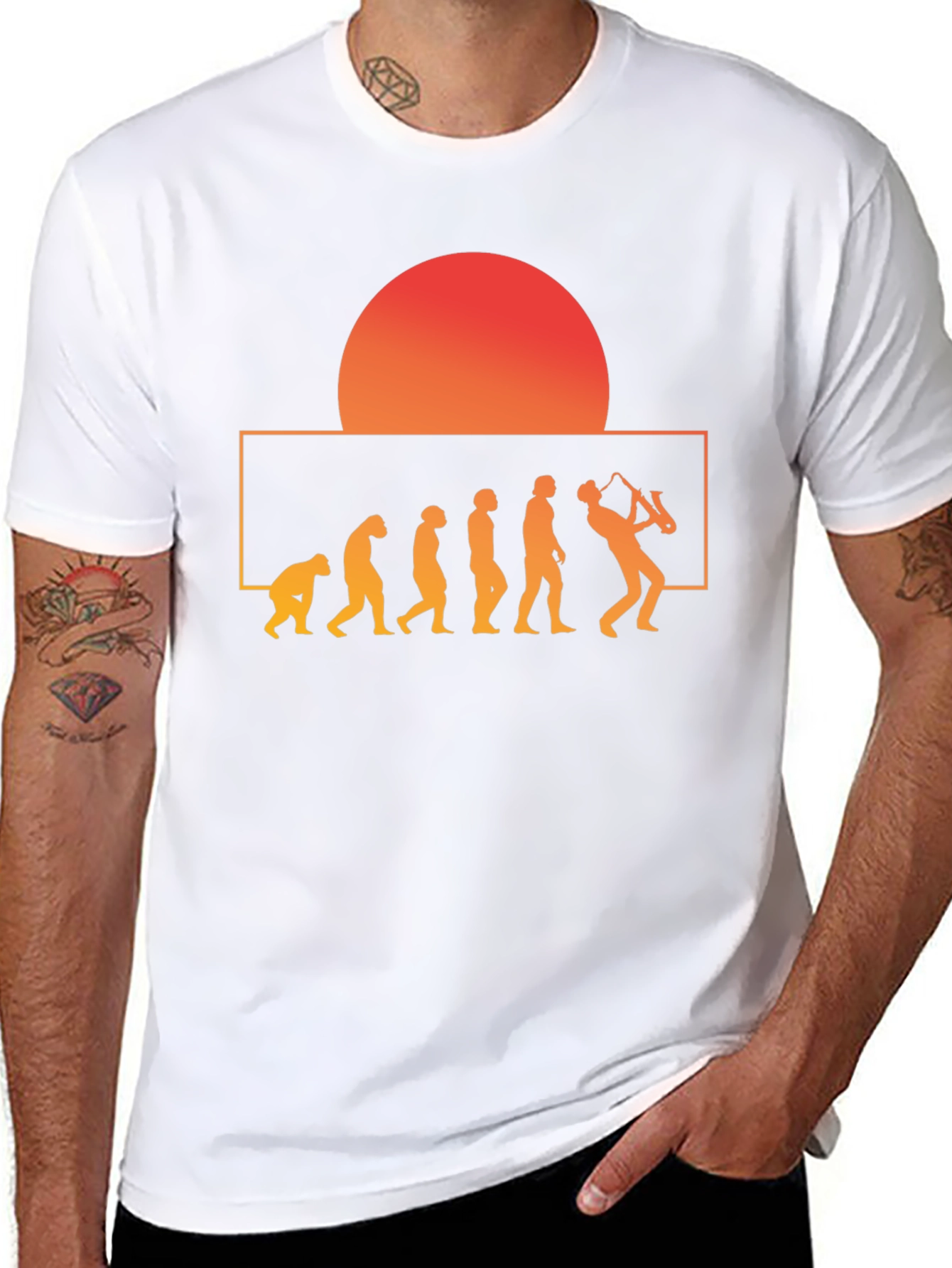 Evolution of Saxophone T-Shirt