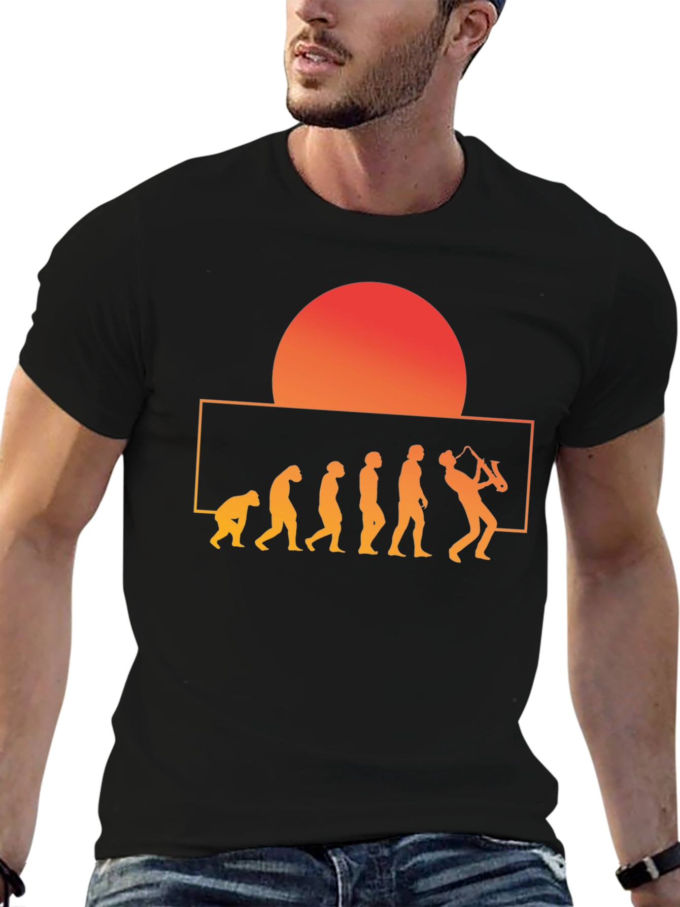 Evolution of Saxophone T-Shirt