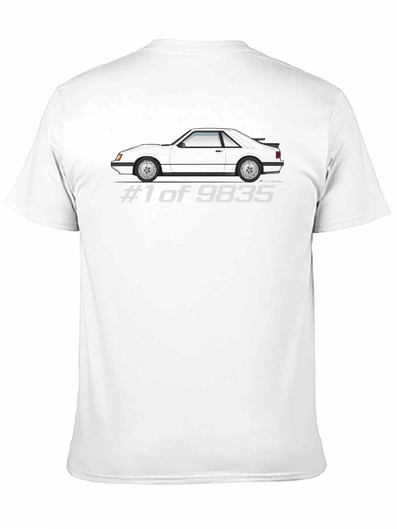 Black Mustang #1 of 9835 Graphic Tee