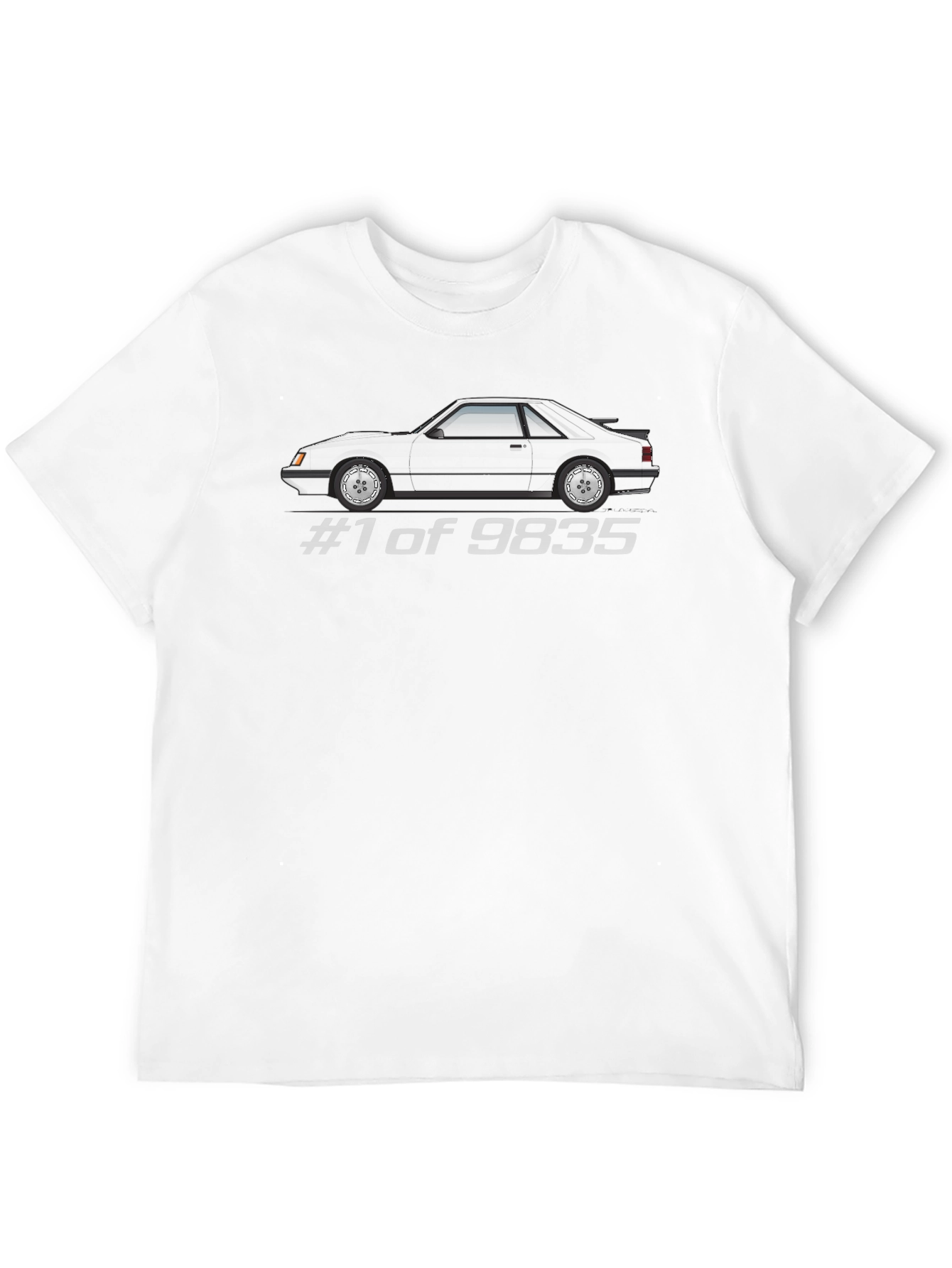 Black Mustang #1 of 9835 Graphic Tee