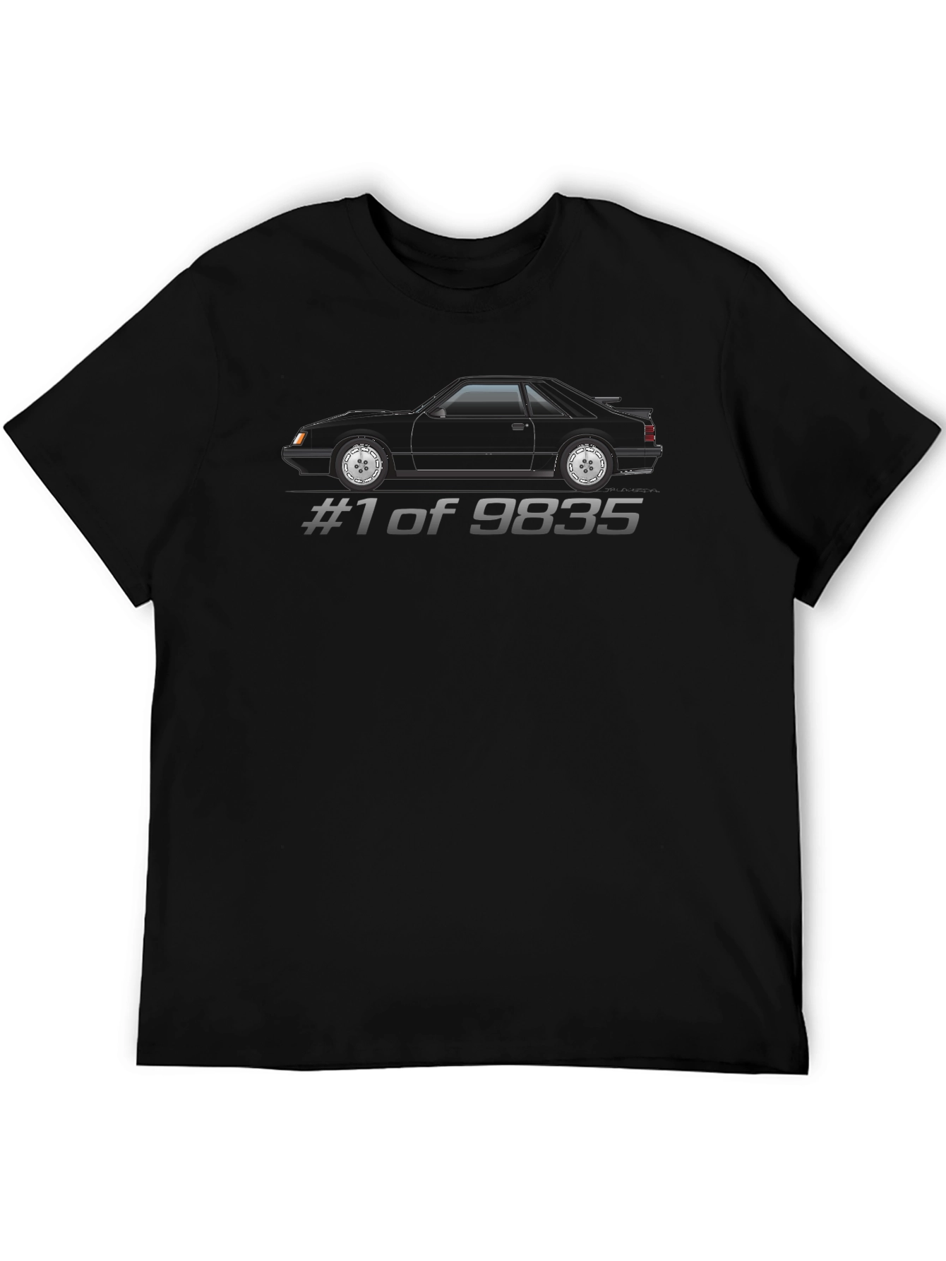 Black Mustang #1 of 9835 Graphic Tee