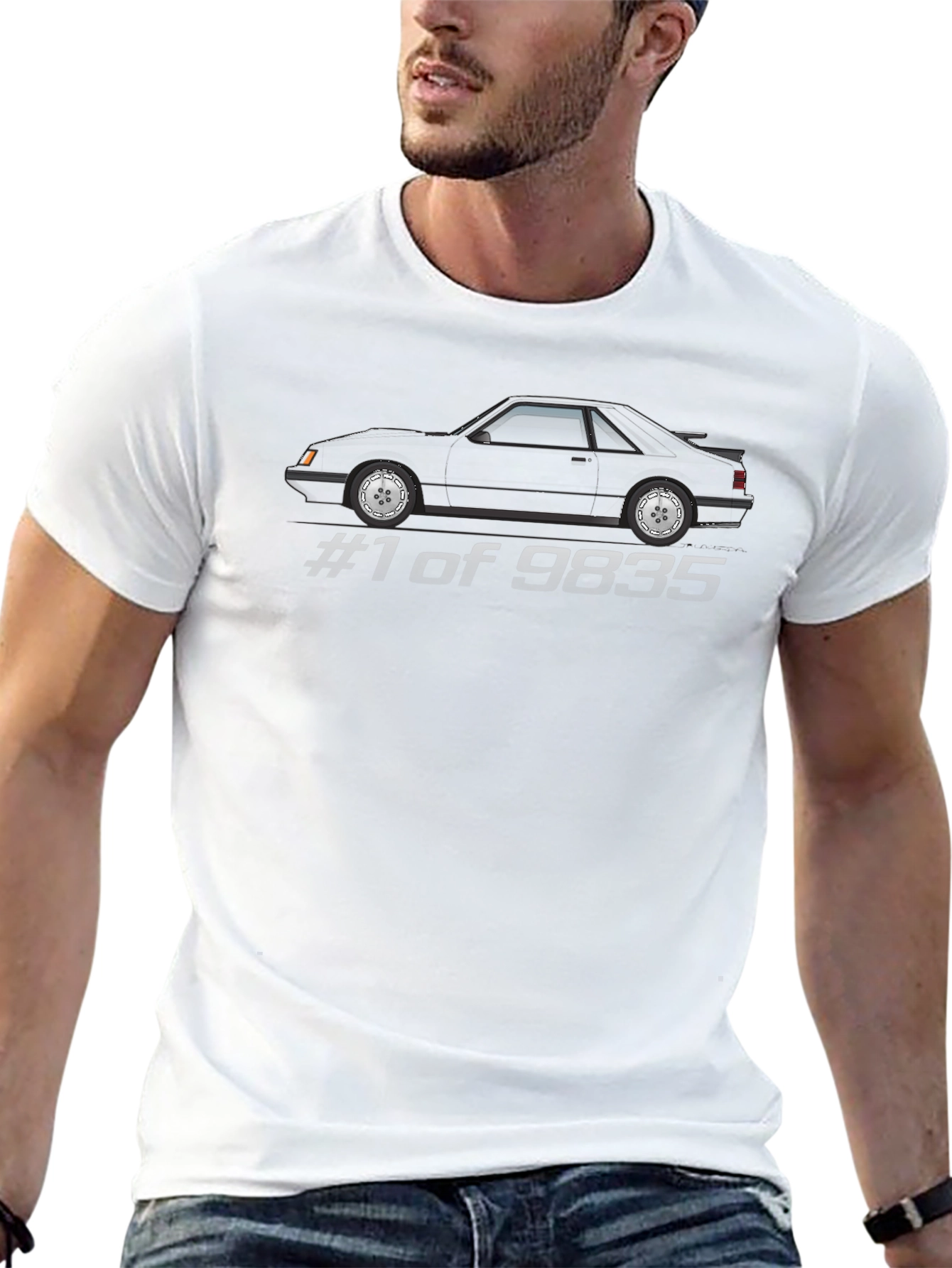 Black Mustang #1 of 9835 Graphic Tee