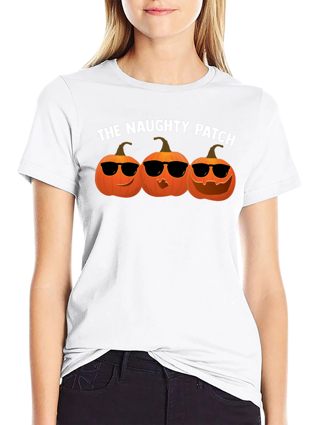 The Naughty Patch Halloween T-Shirt
