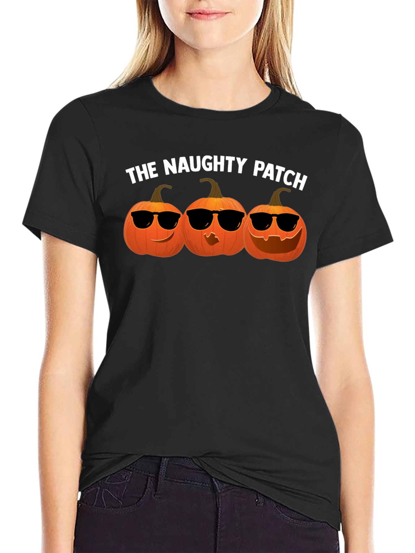 The Naughty Patch Halloween T-Shirt