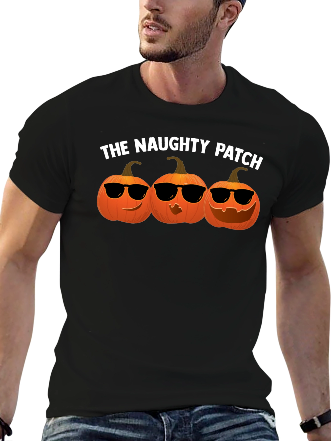 The Naughty Patch Halloween T-Shirt