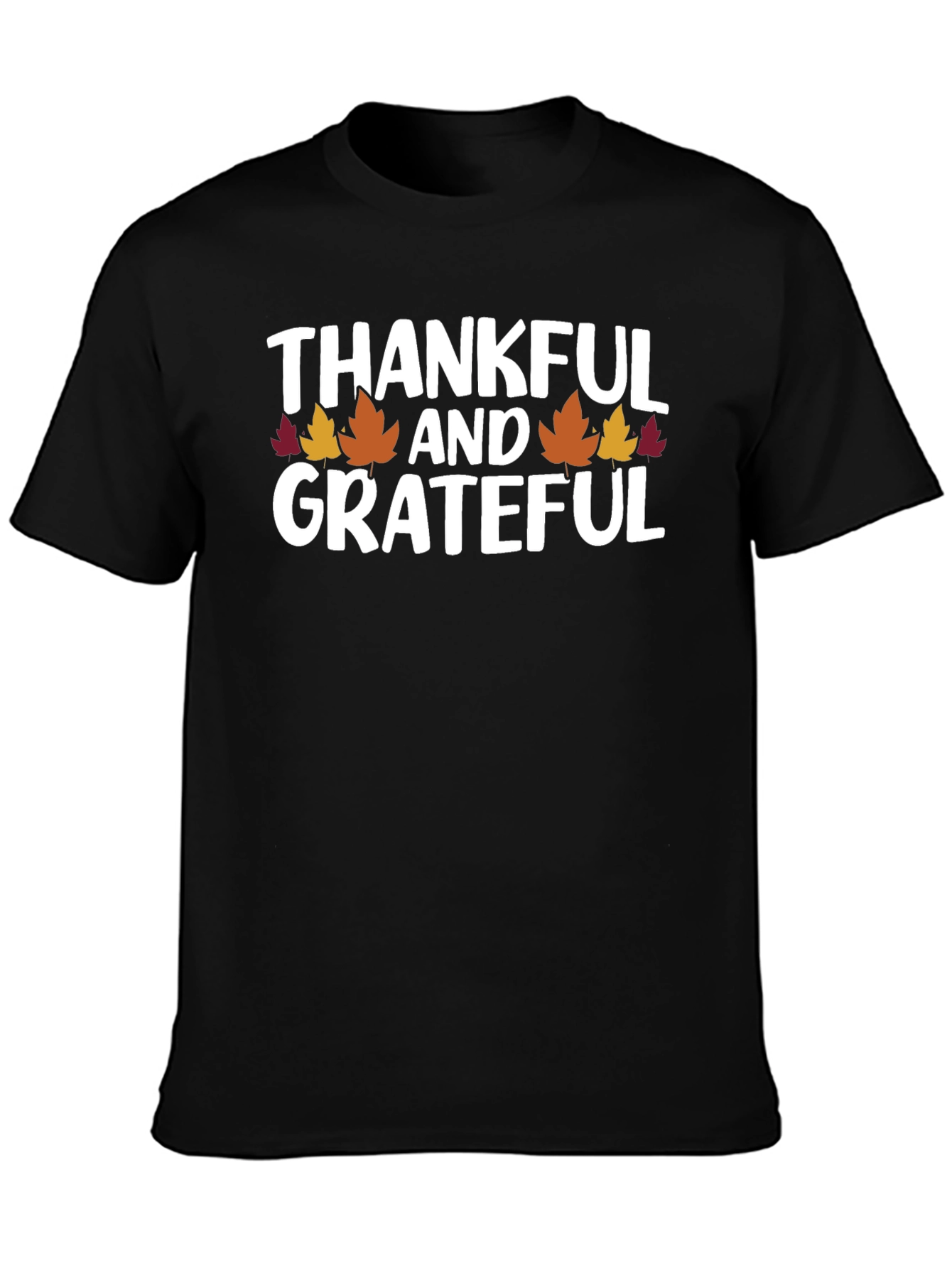 Thankful & Grateful Thanksgiving T-Shirt