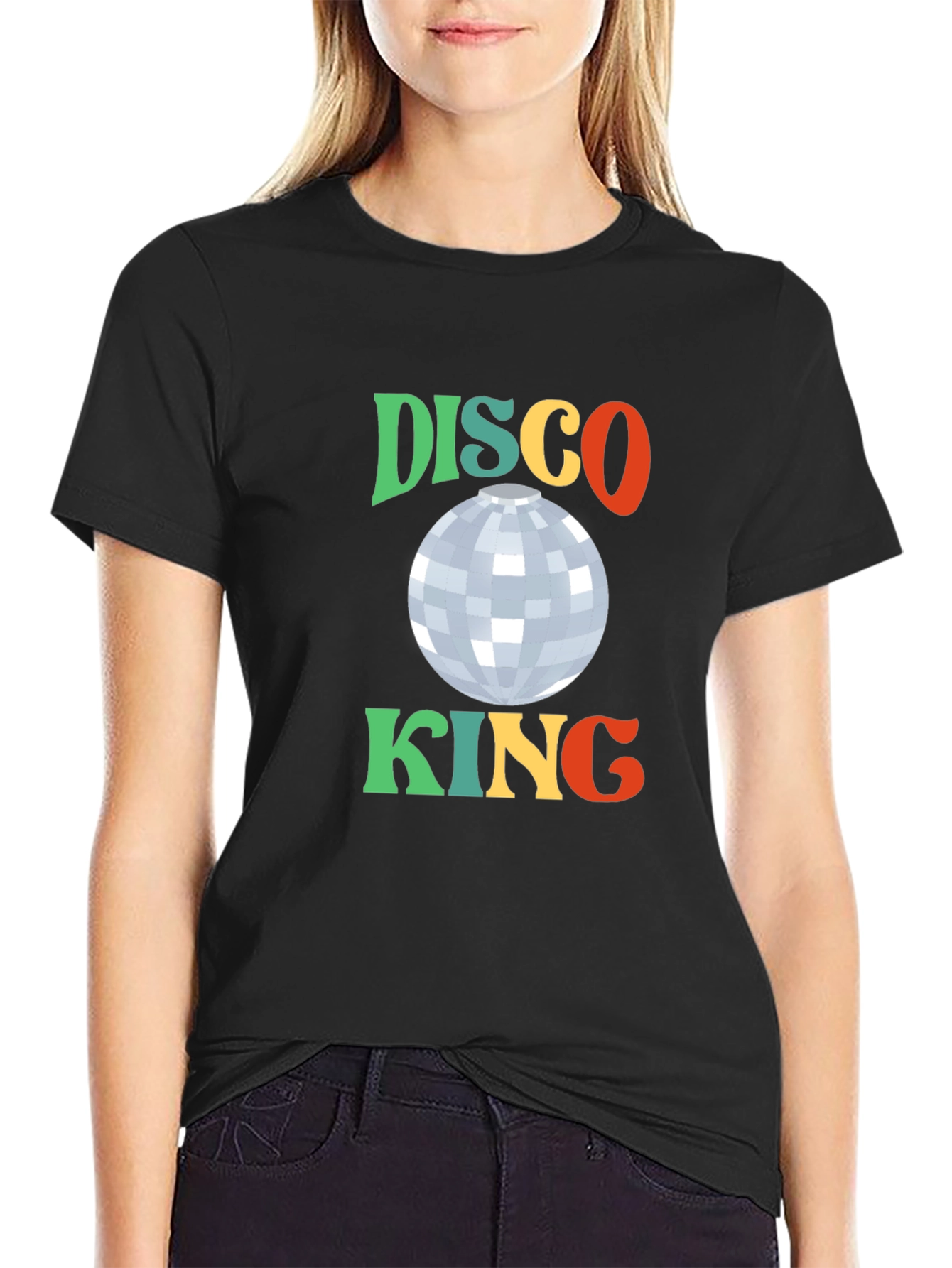 Retro Disco King Graphic T-Shirt