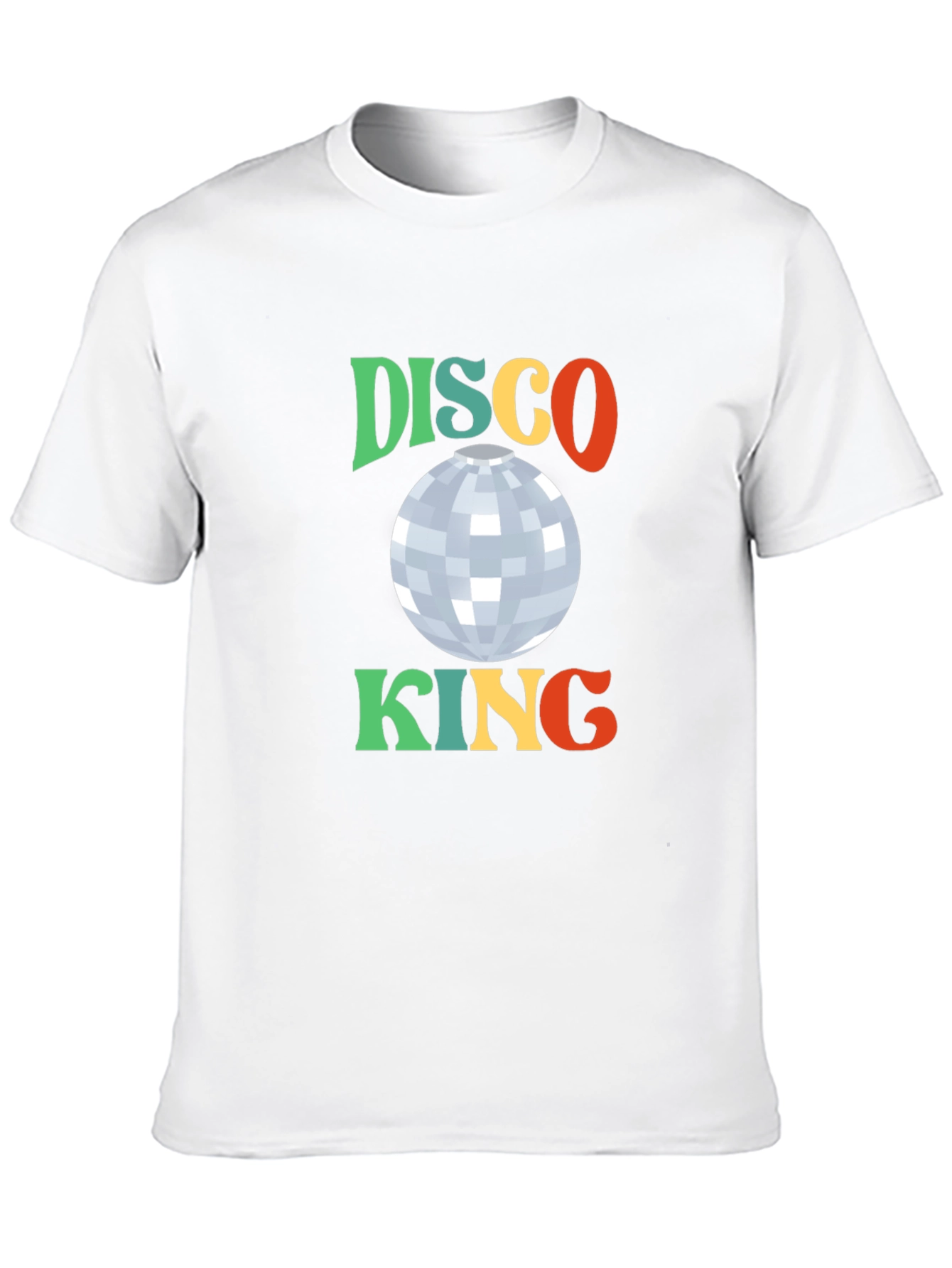 Retro Disco King Graphic T-Shirt