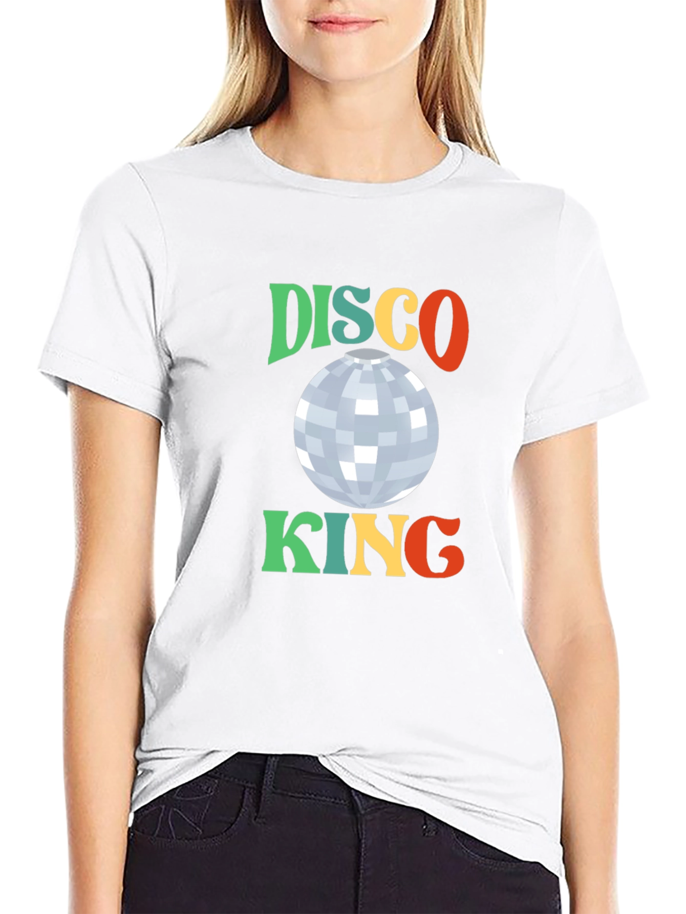 Retro Disco King Graphic T-Shirt