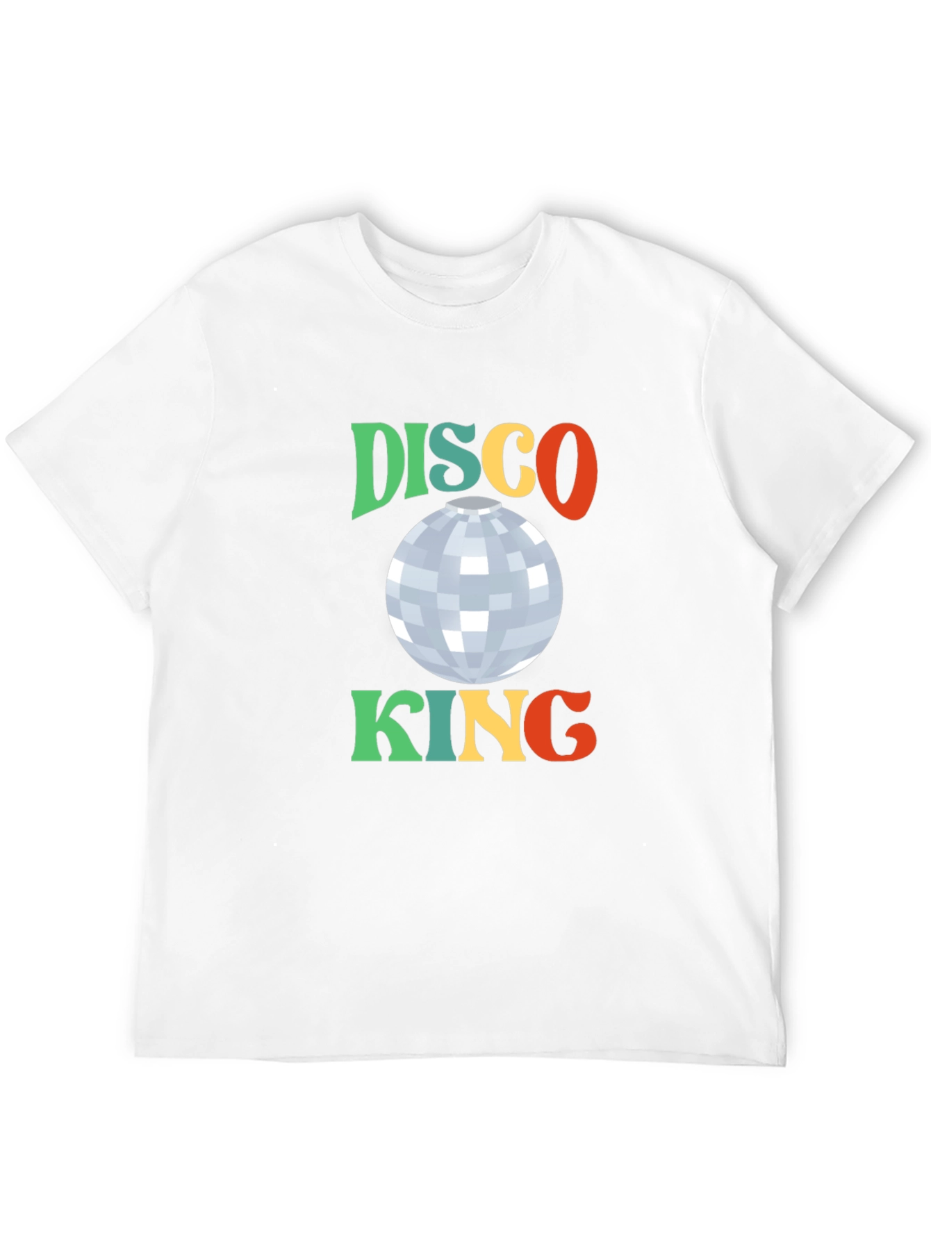 Retro Disco King Graphic T-Shirt
