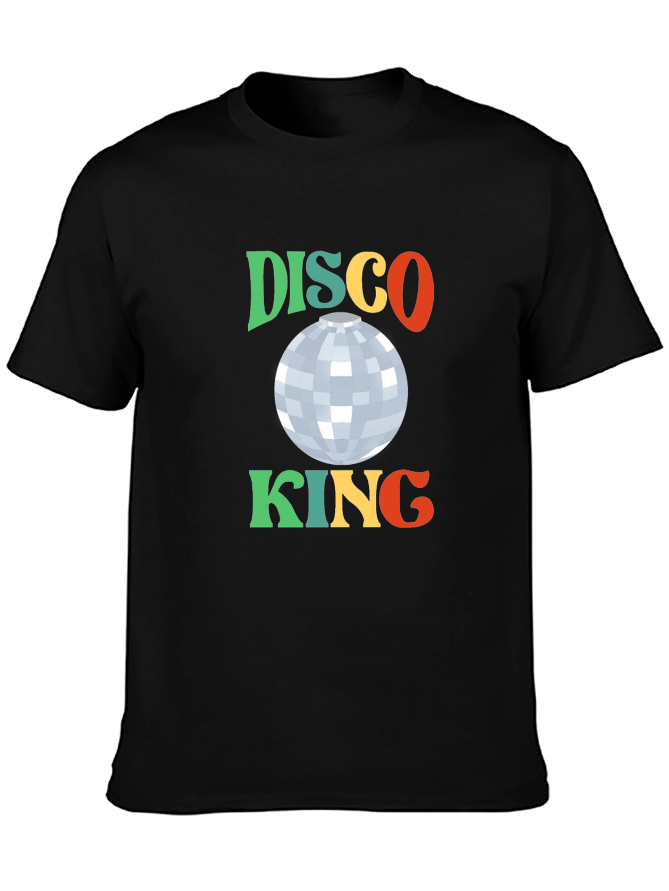 Retro Disco King Graphic T-Shirt