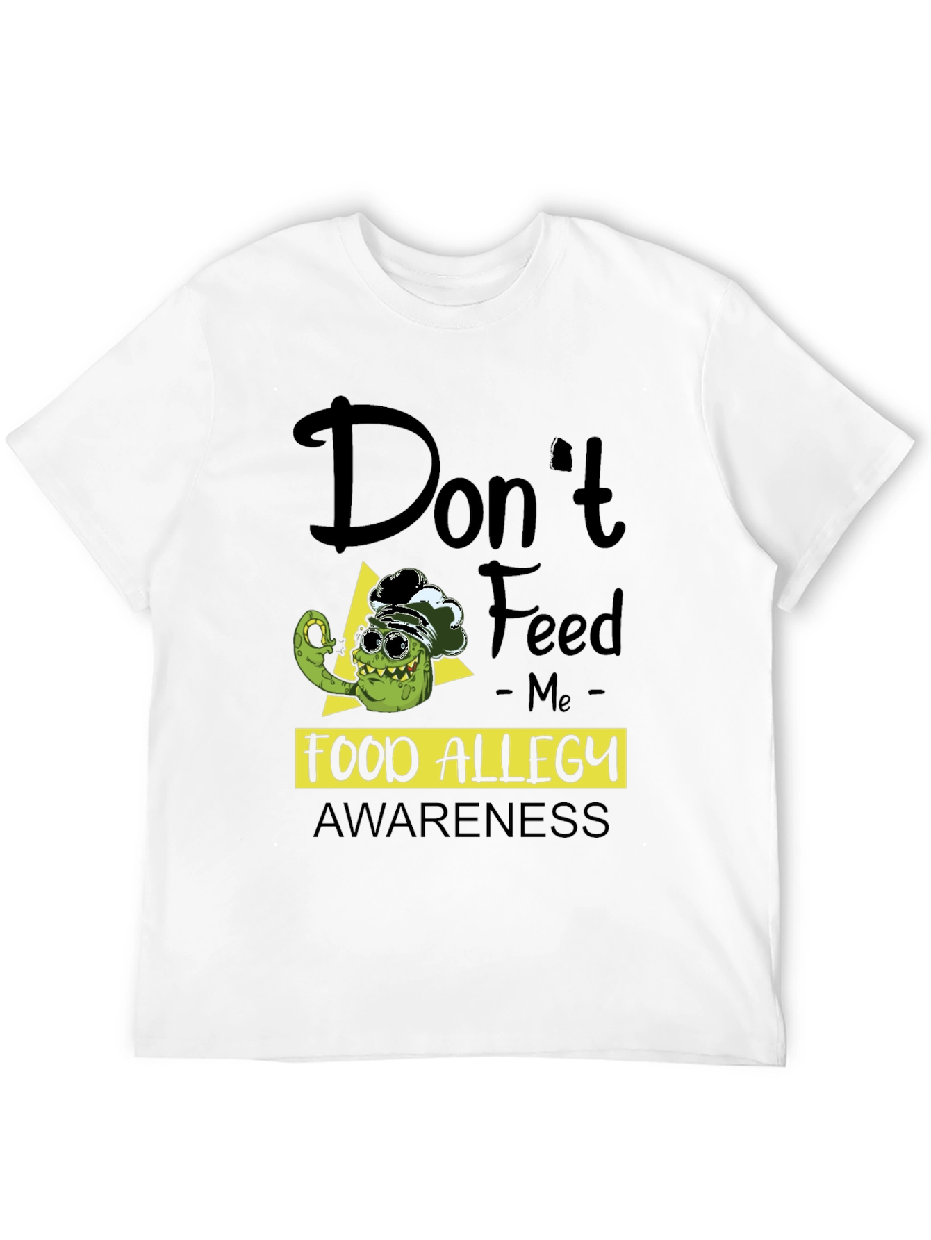 Food Allergy Awareness T-Shirt - Funny Pickle Chef