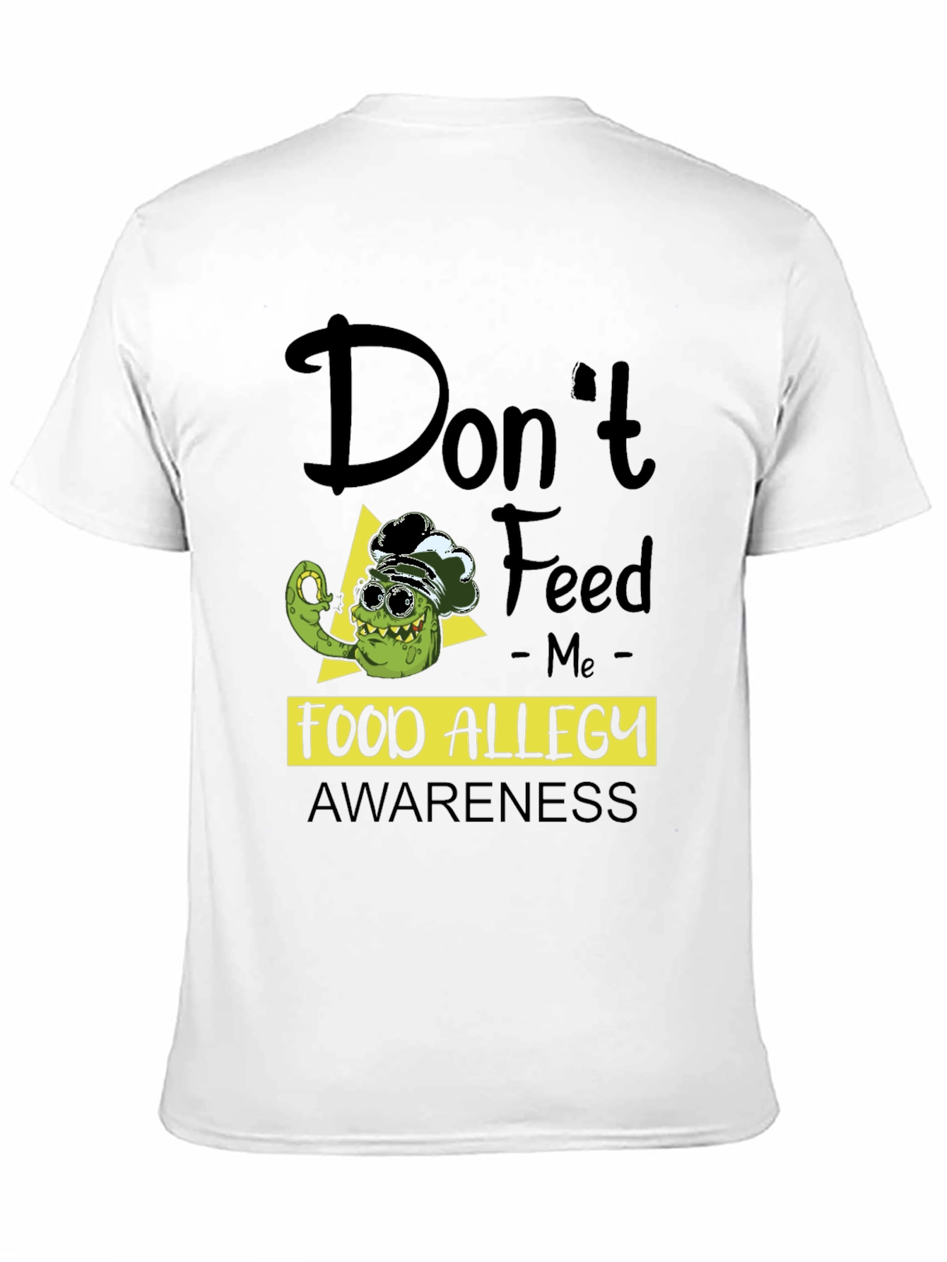 Food Allergy Awareness T-Shirt - Funny Pickle Chef