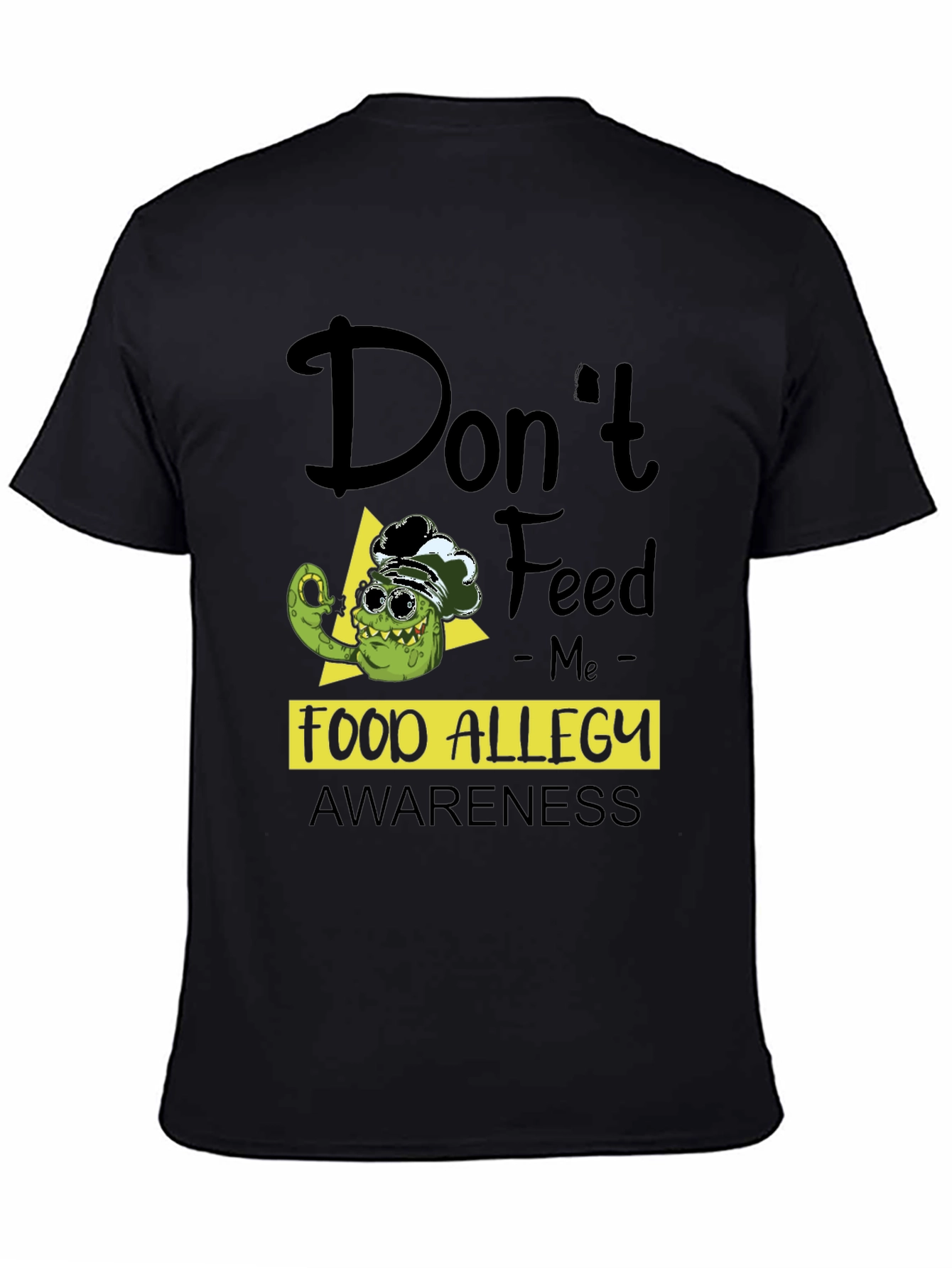 Food Allergy Awareness T-Shirt - Funny Pickle Chef