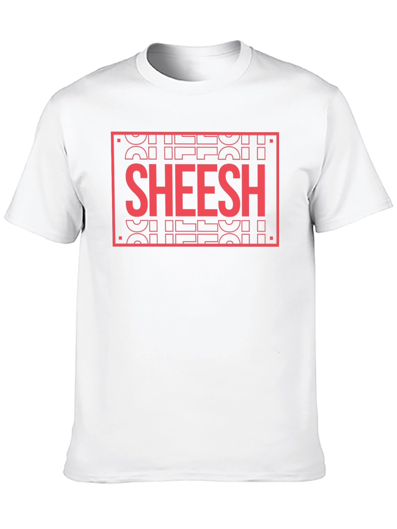 Sheesh Graphic Tee - Trendy Casual Style