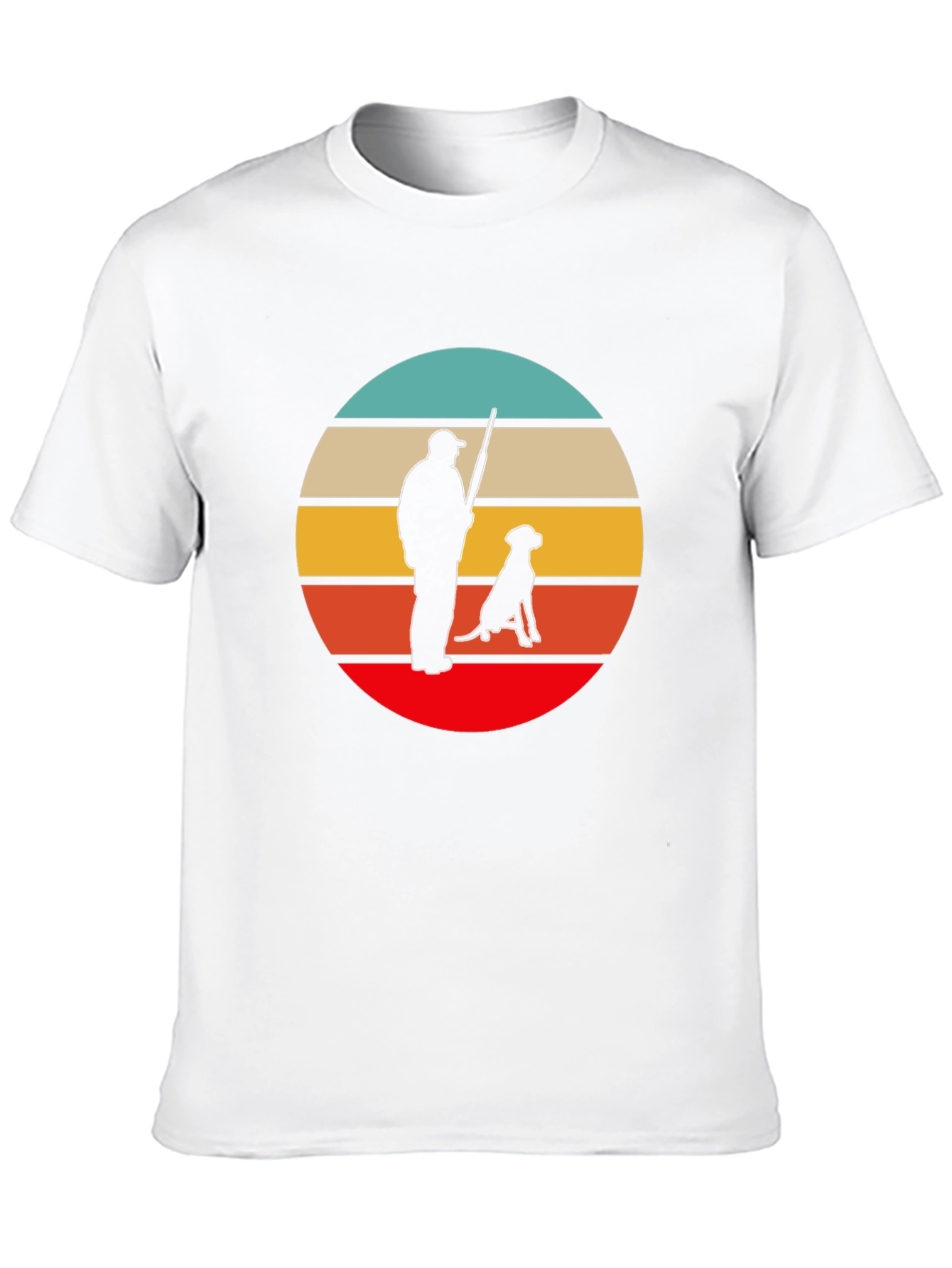 Retro Hunter & Dog Tee