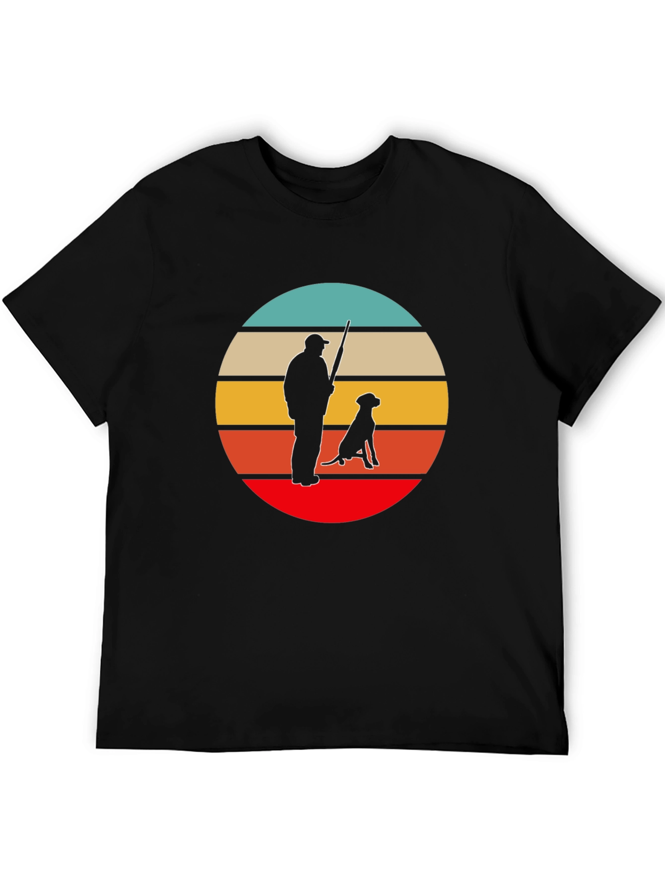 Retro Hunter & Dog Tee