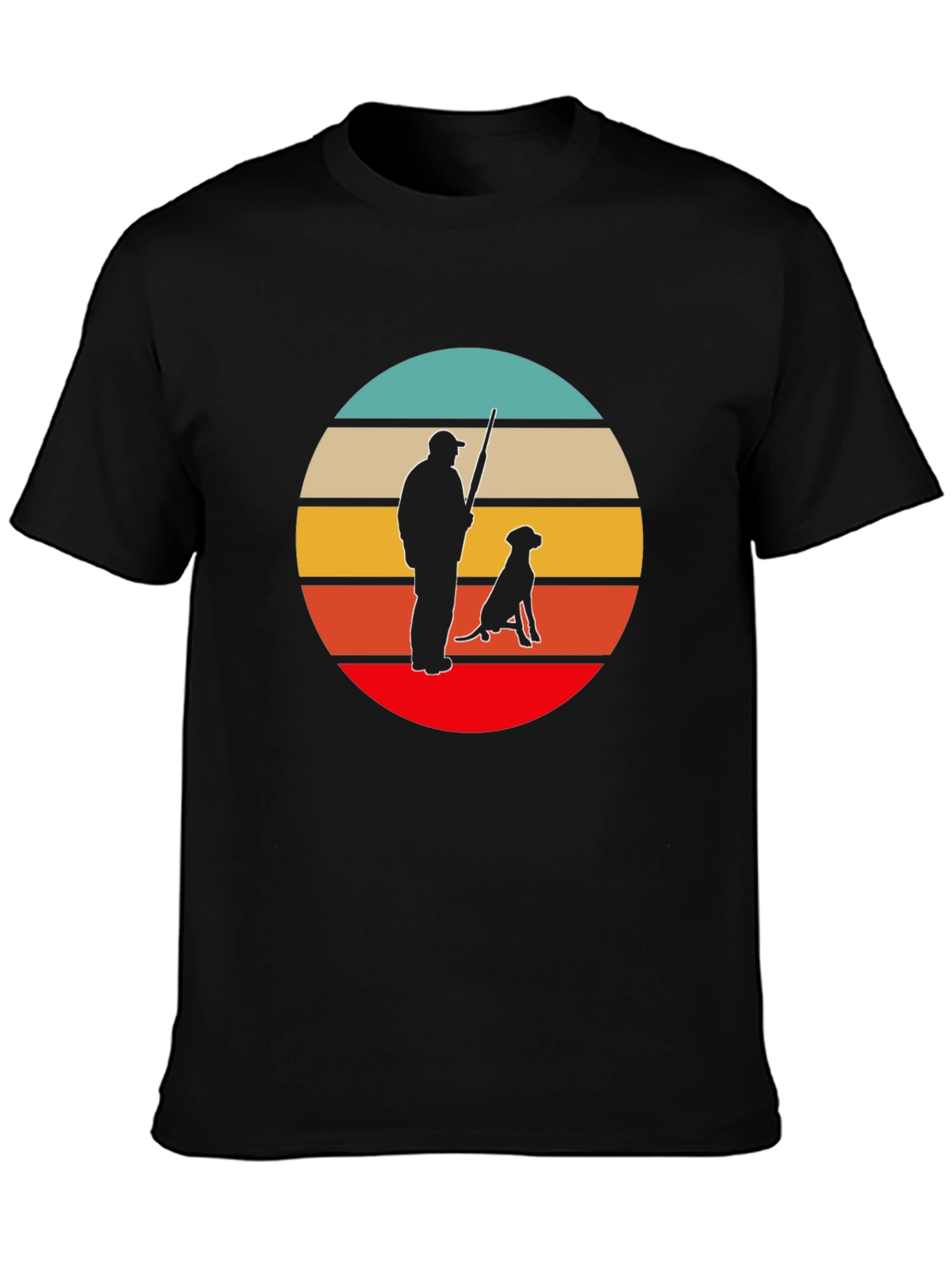 Retro Hunter & Dog Tee