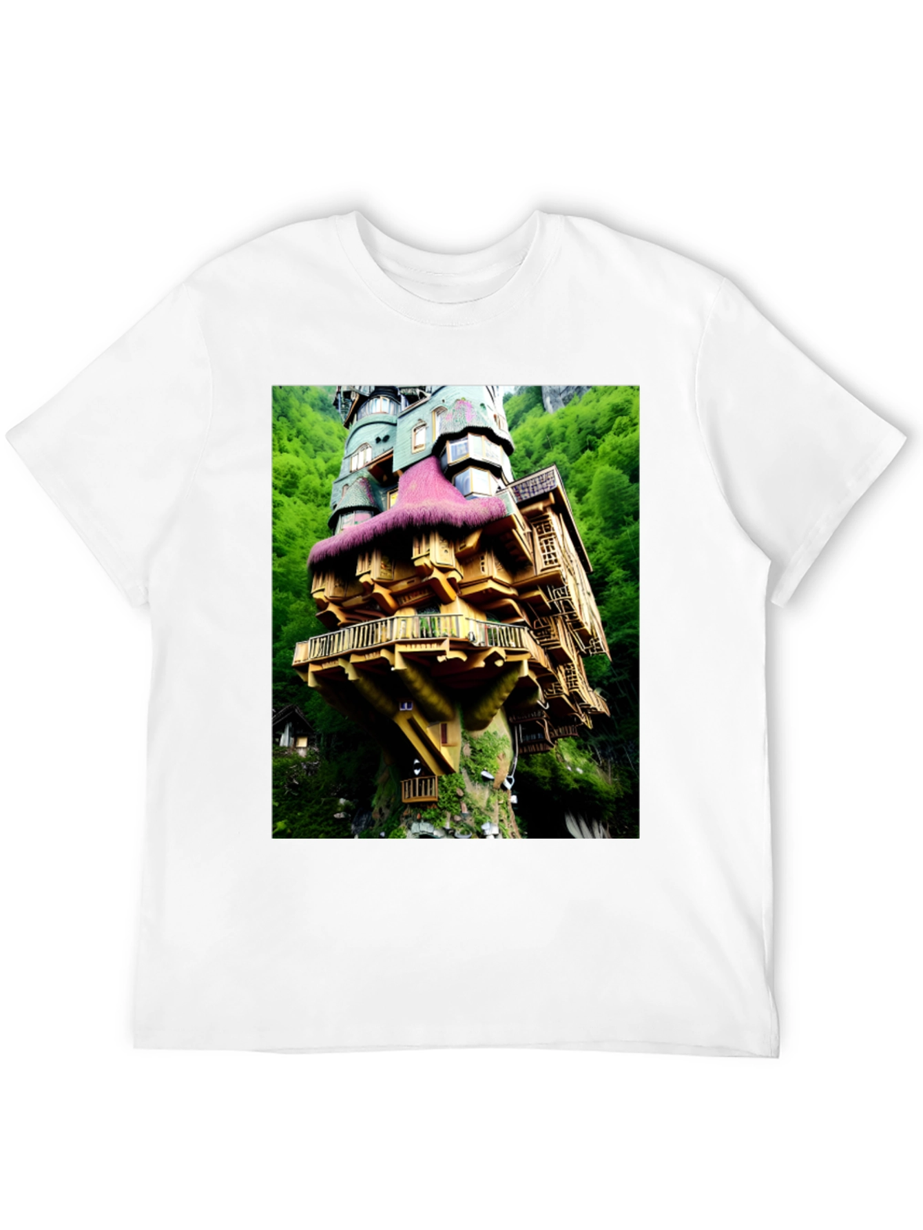 Unique House Tee - Natures Abode