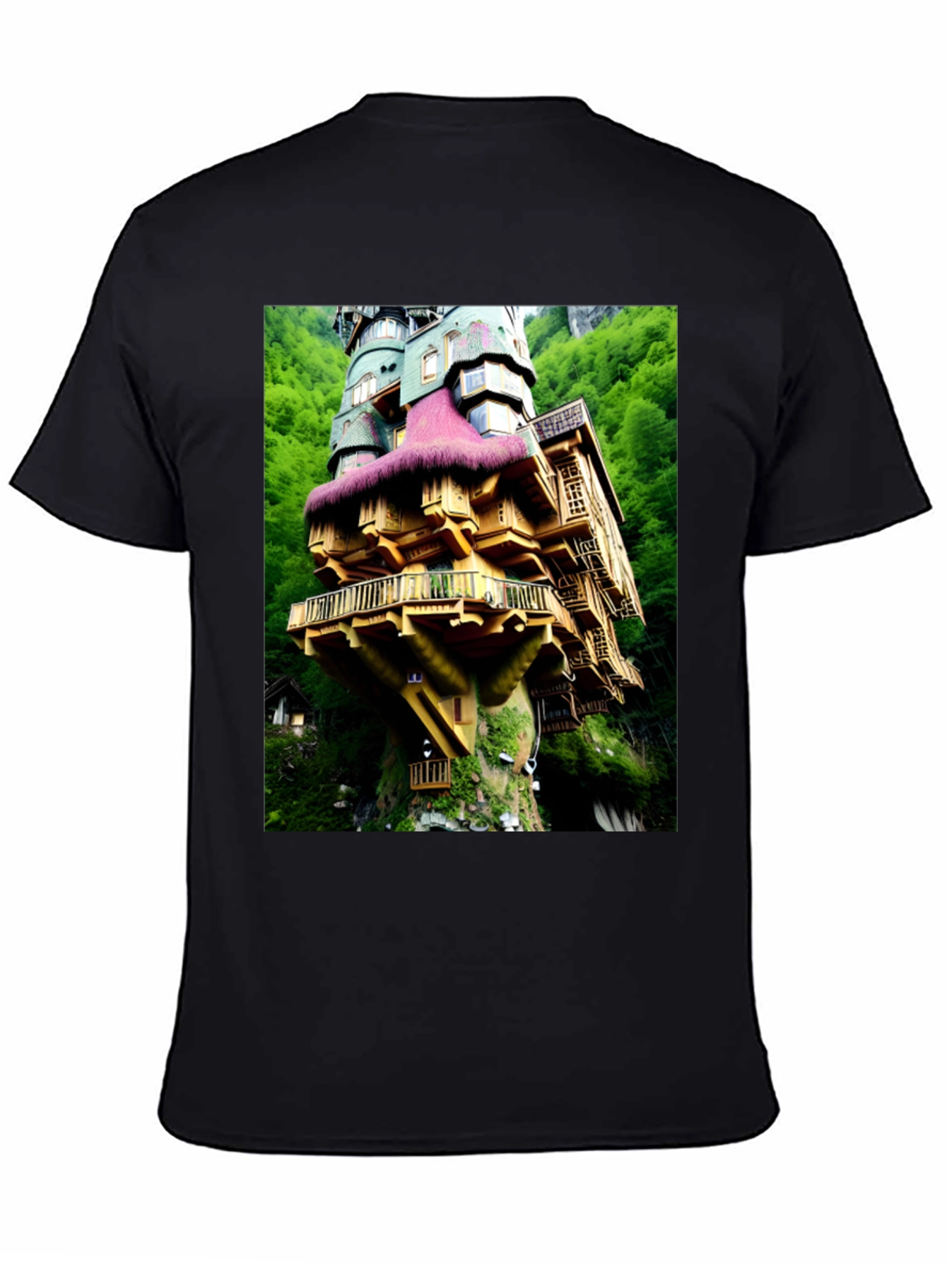 Unique House Tee - Natures Abode