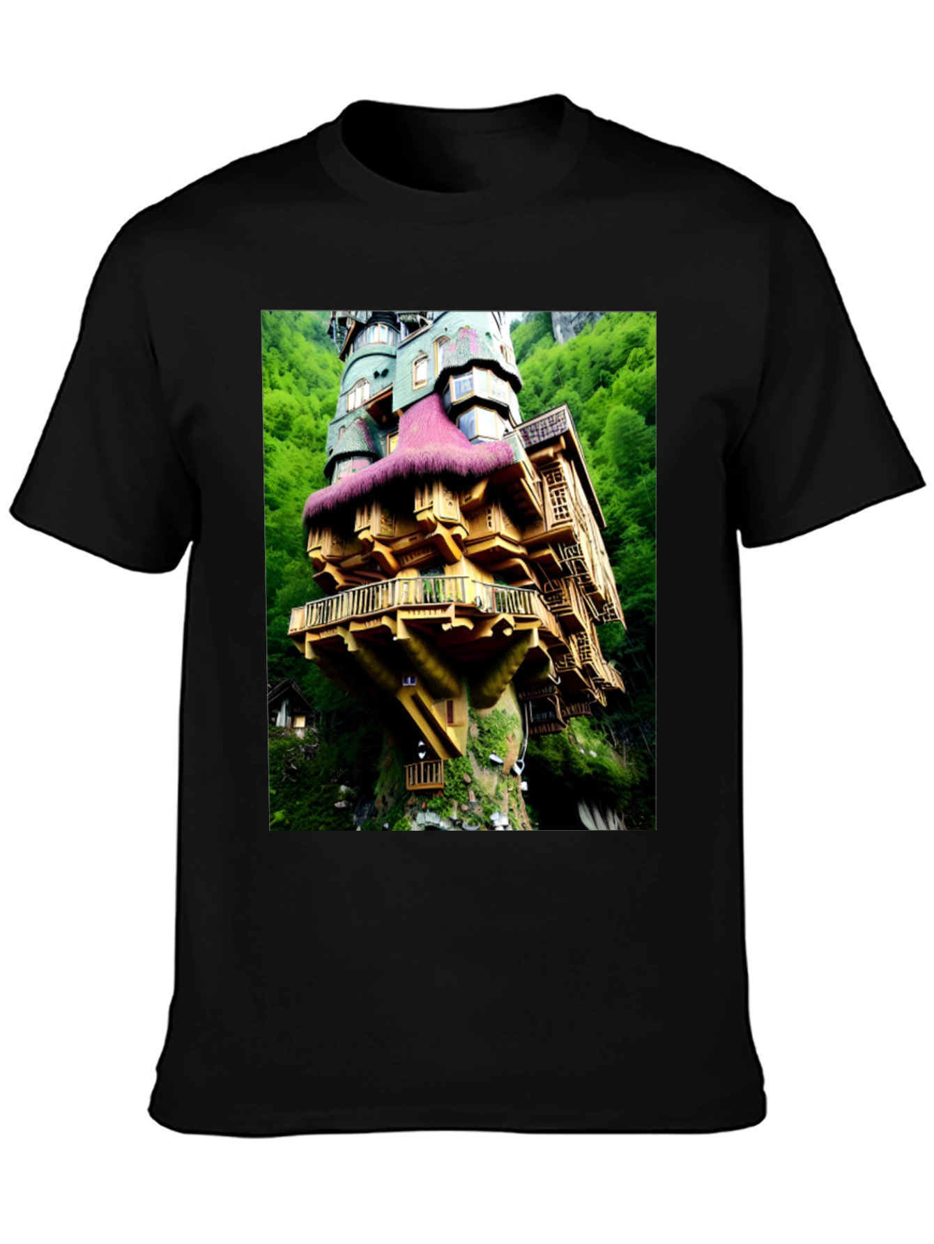 Unique House Tee - Natures Abode