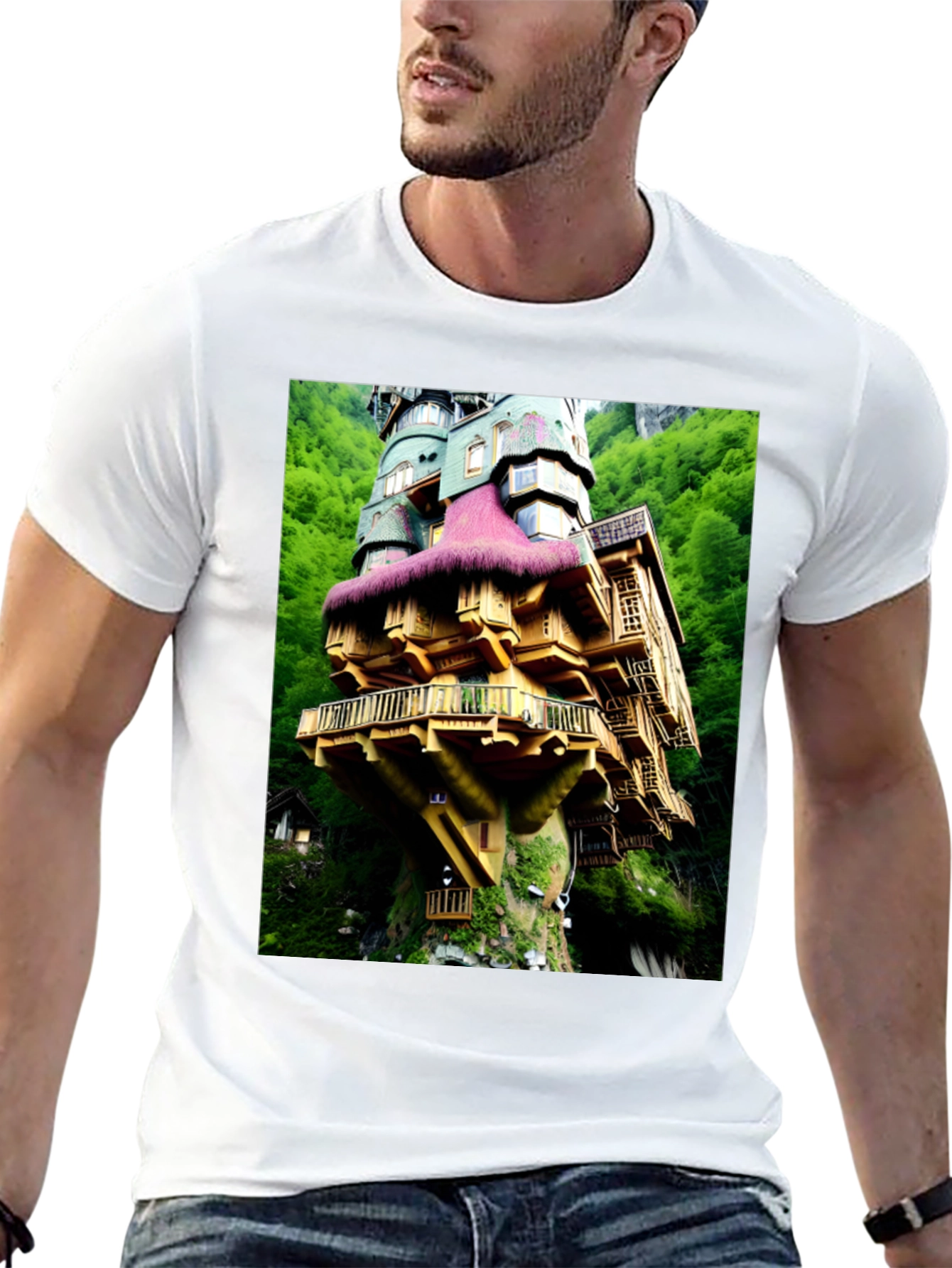 Unique House Tee - Natures Abode